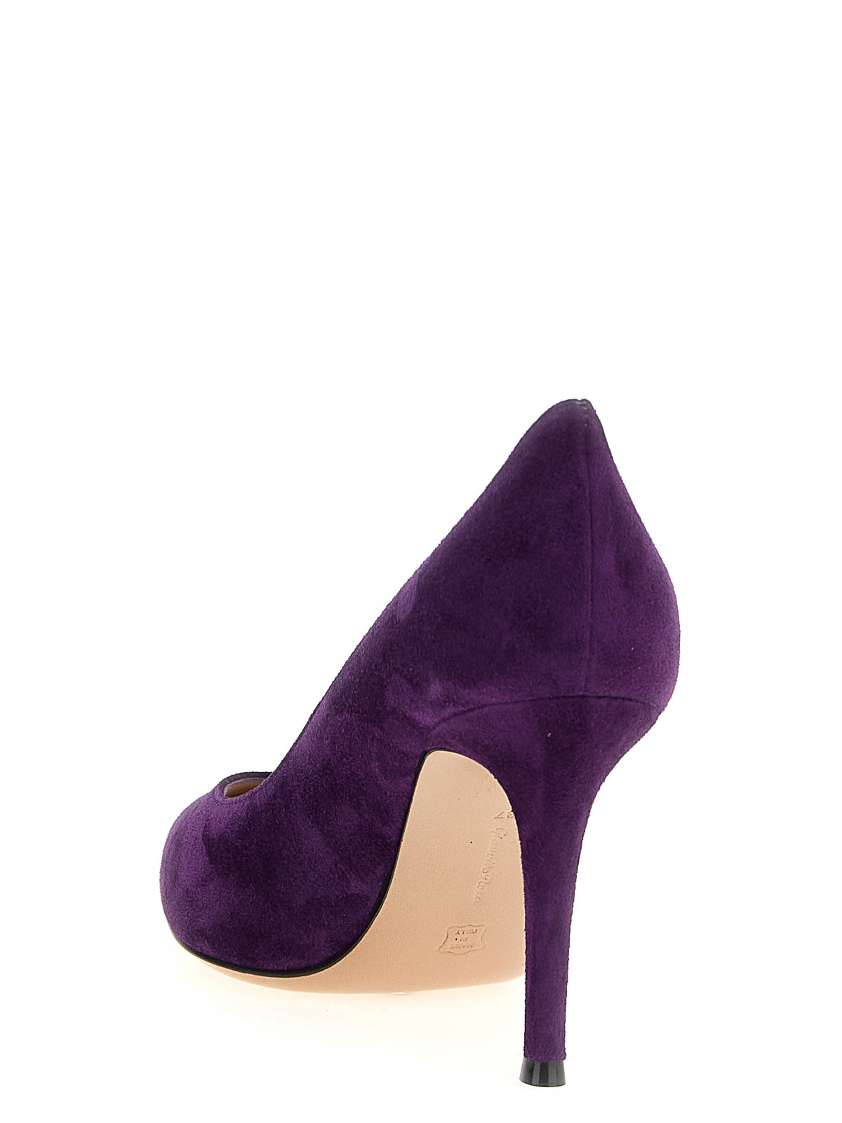 Gianvito Rossi 85mm Pointed Stiletto Pumps In Purple