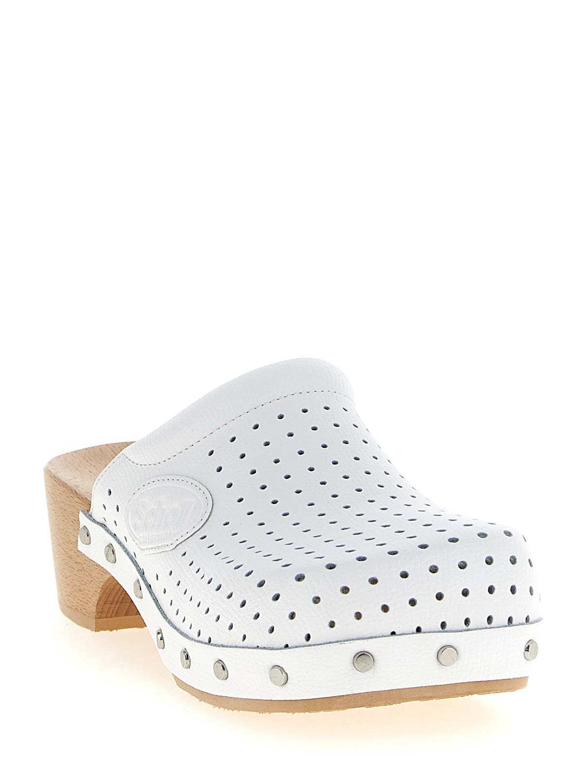 Balenciaga Clog X Scholl Sabots In White