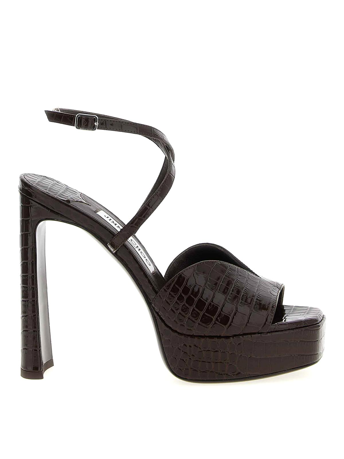 Jimmy Choo Karli Sandals In Brown