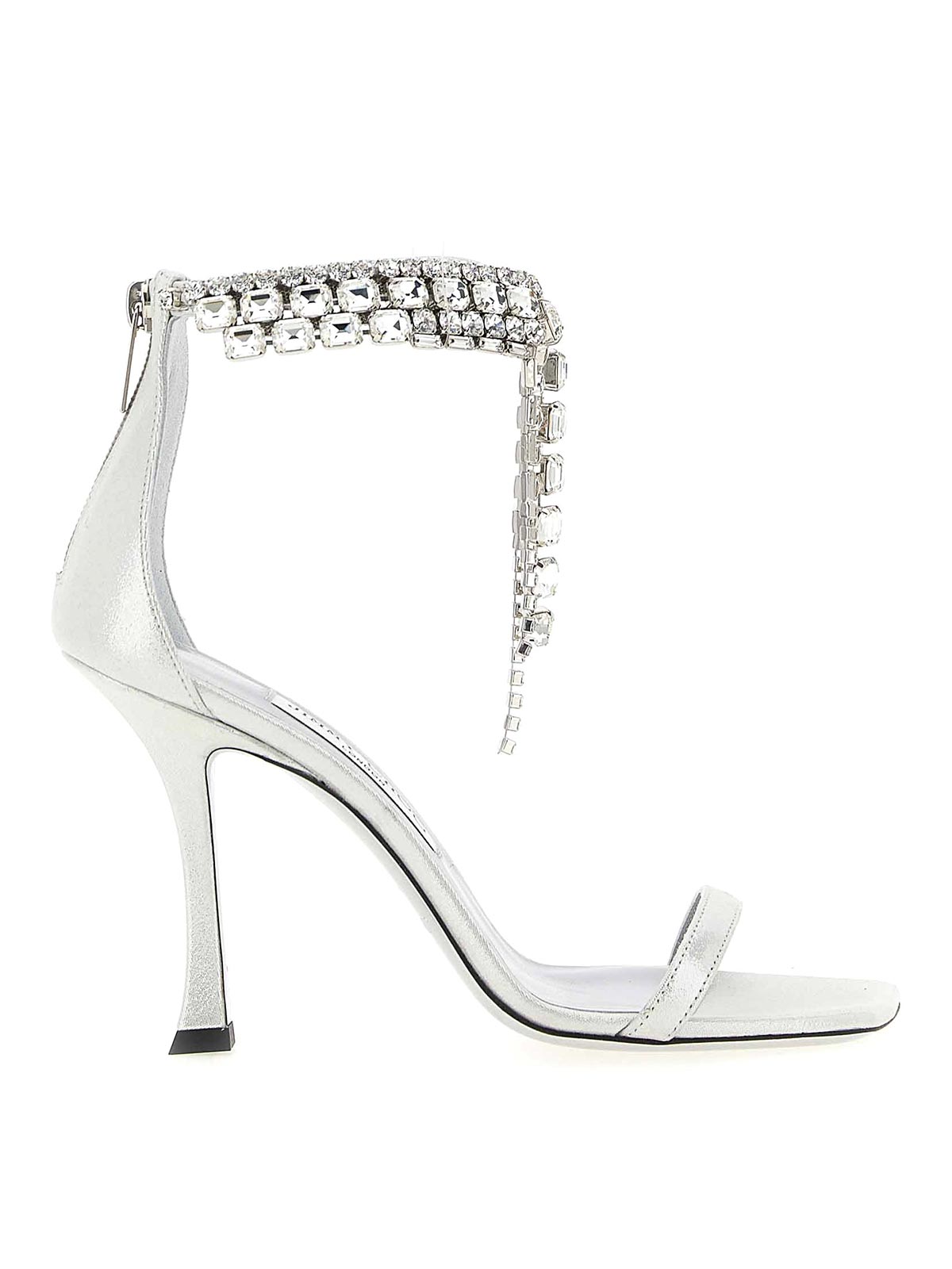 Jimmy Choo Verity Sandals In Silver