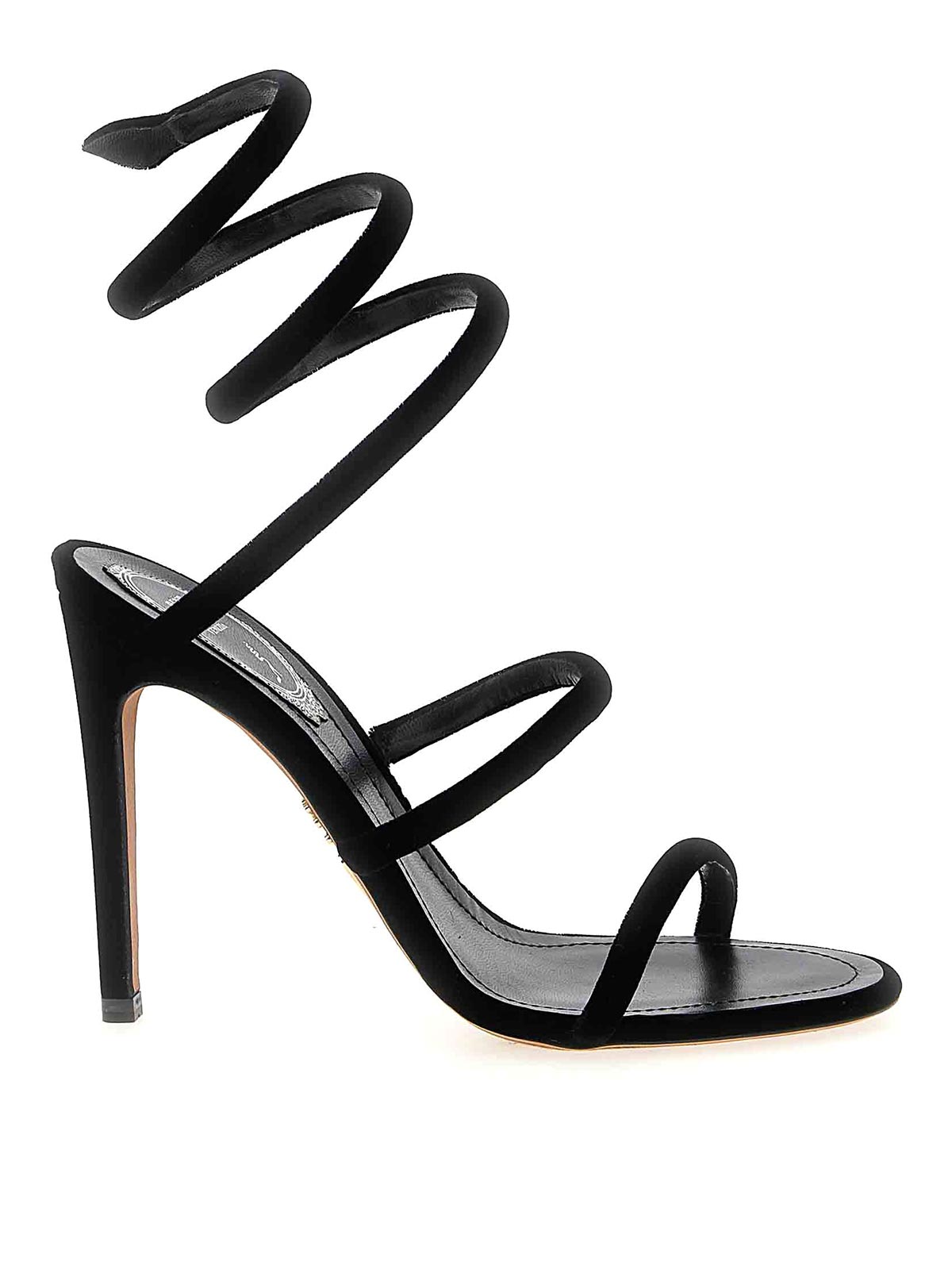 René Caovilla Cleo Sandals In Black