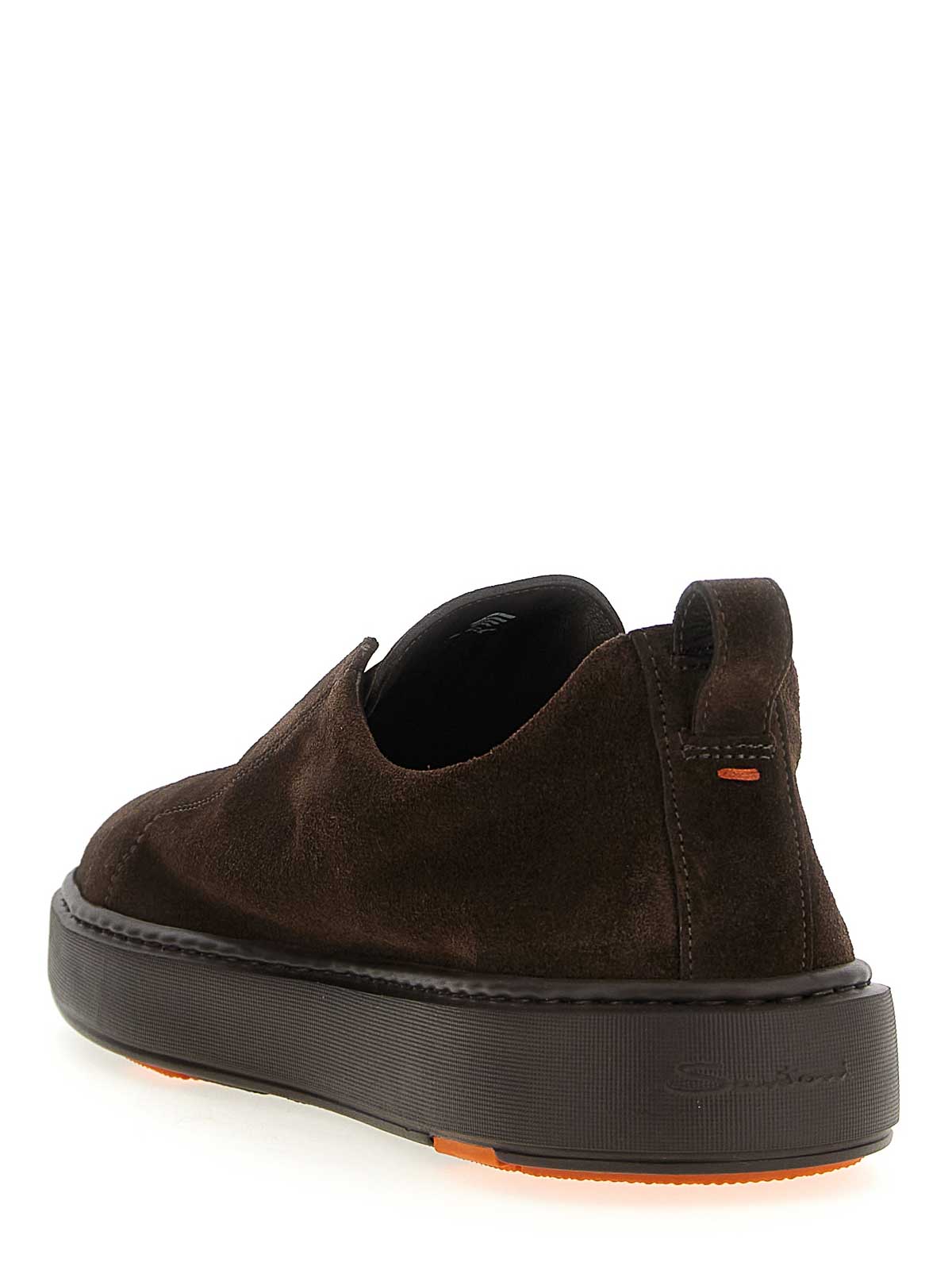 Santoni Victory Sneakers In Brown