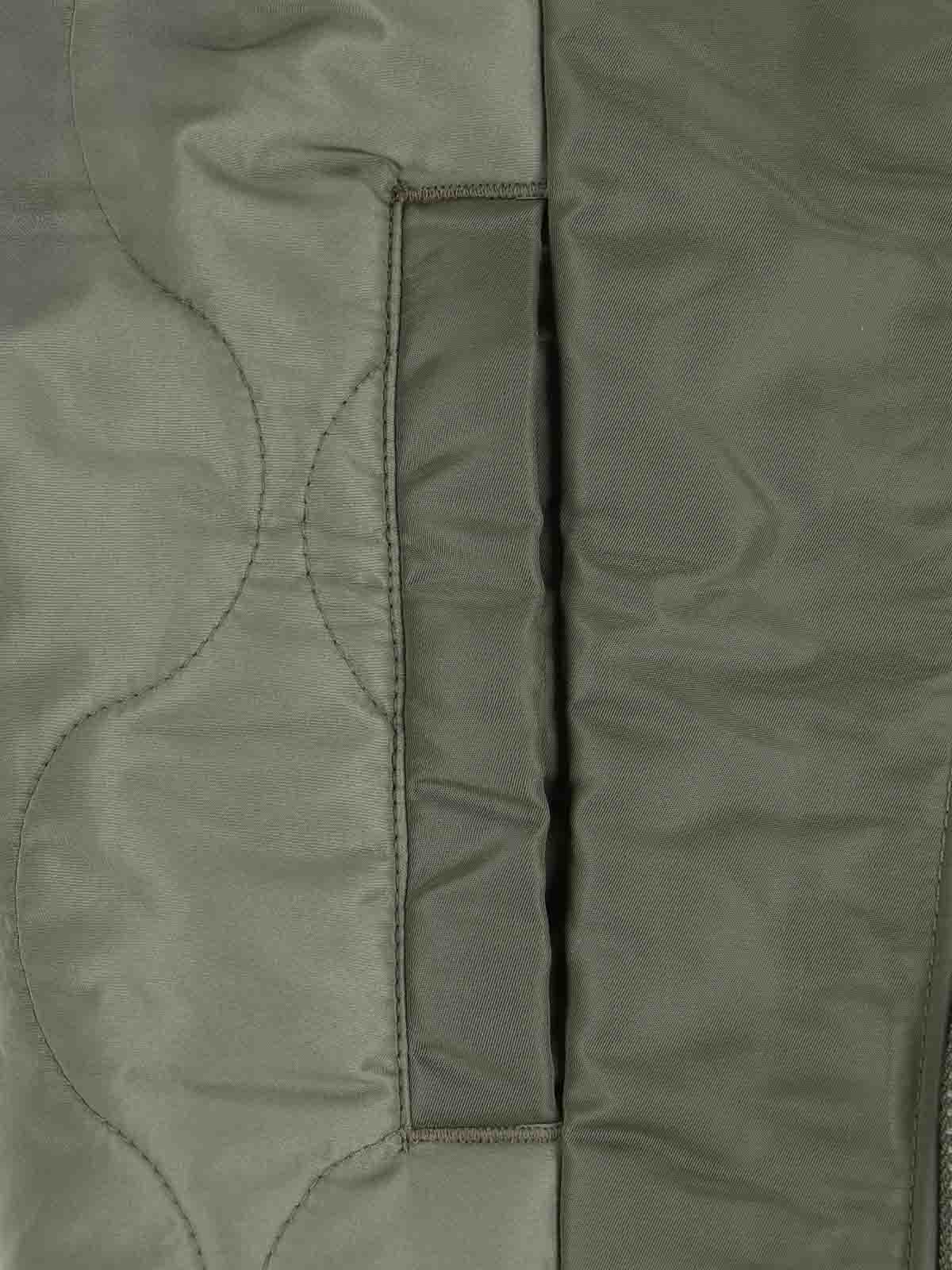 Entire Studios Bomber Zip In Green