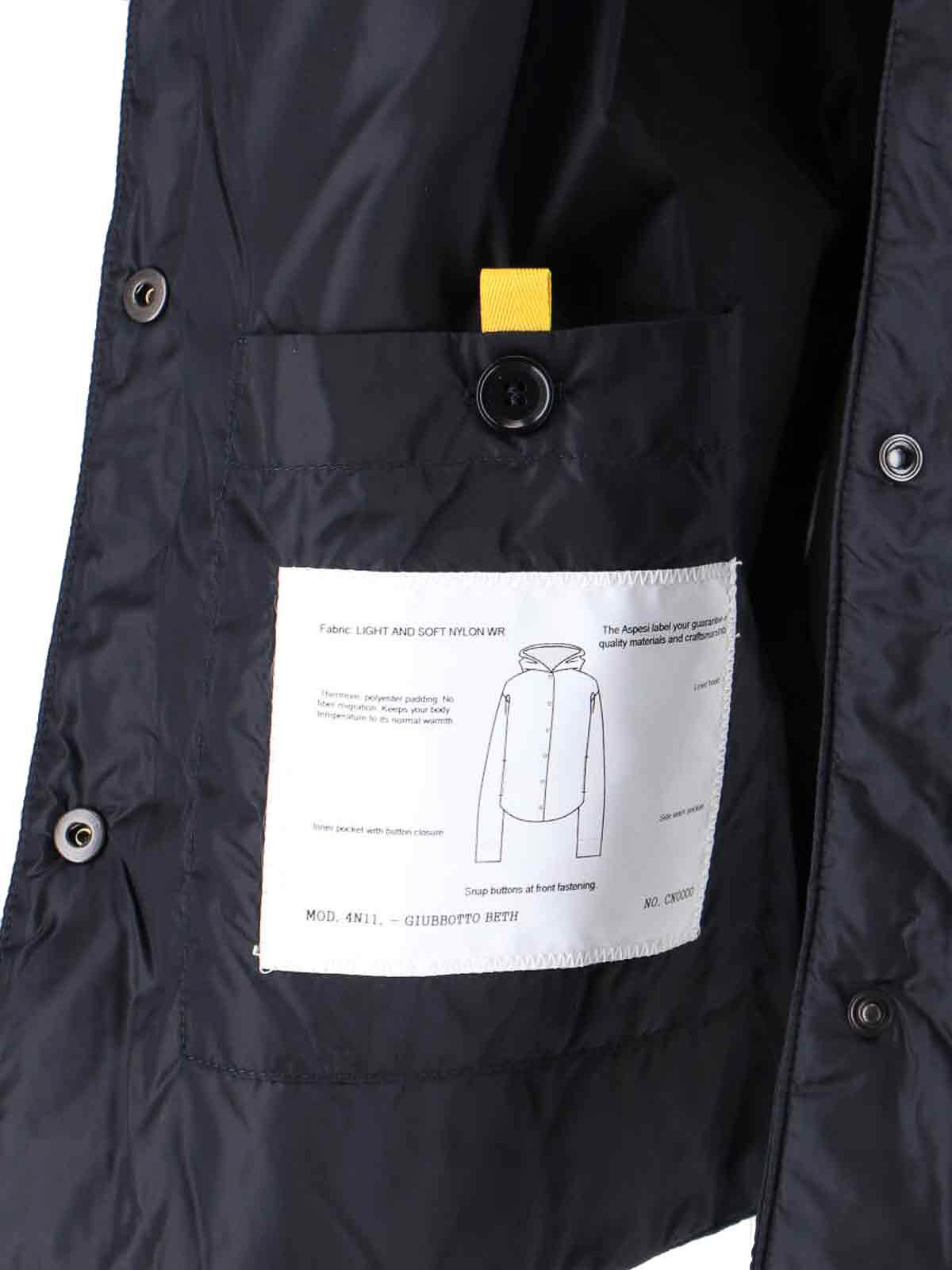 Aspesi Jacket In Blue