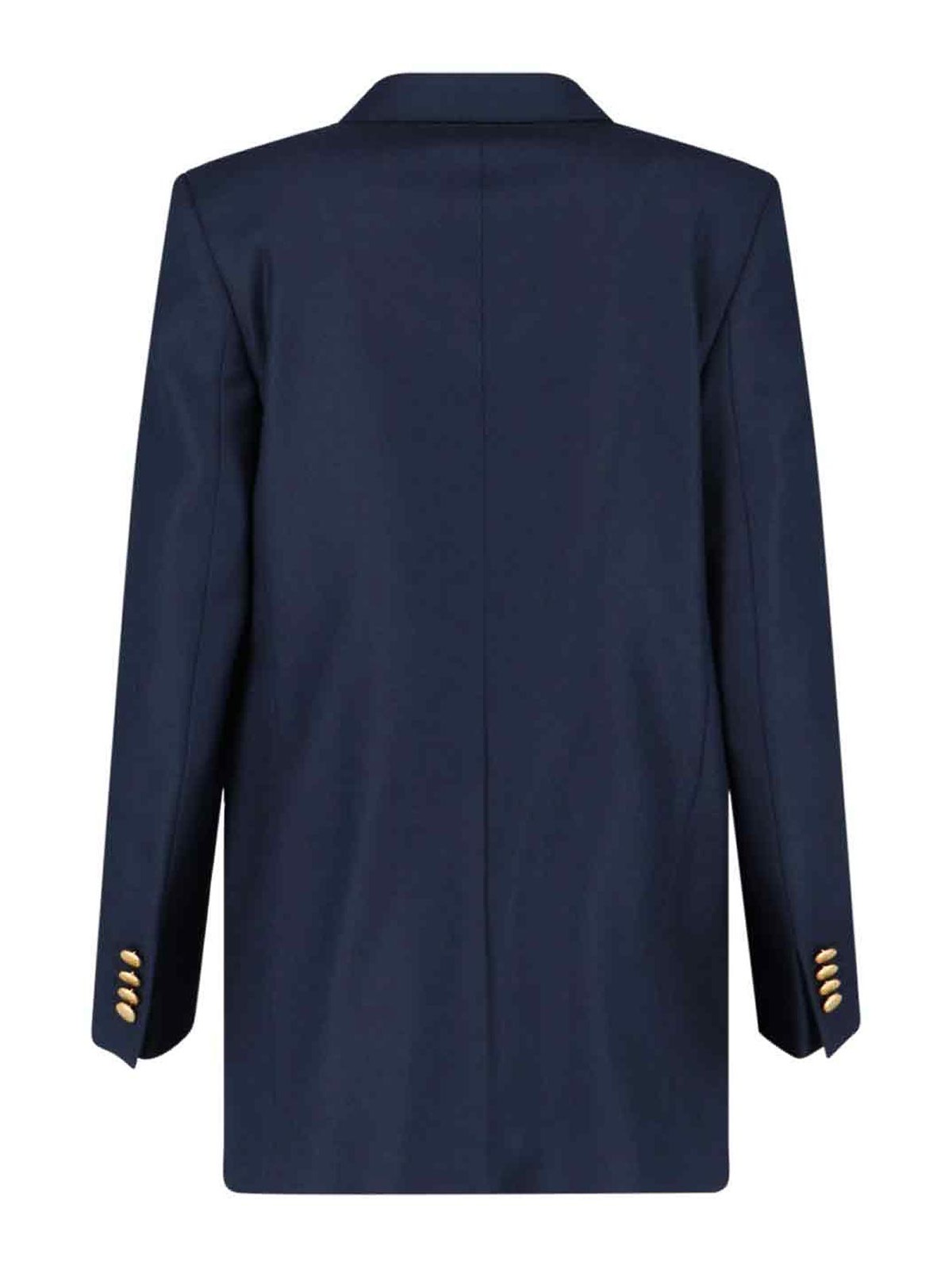 Tagliatore Double -breasted Blazer In Virgin Wool In Gray