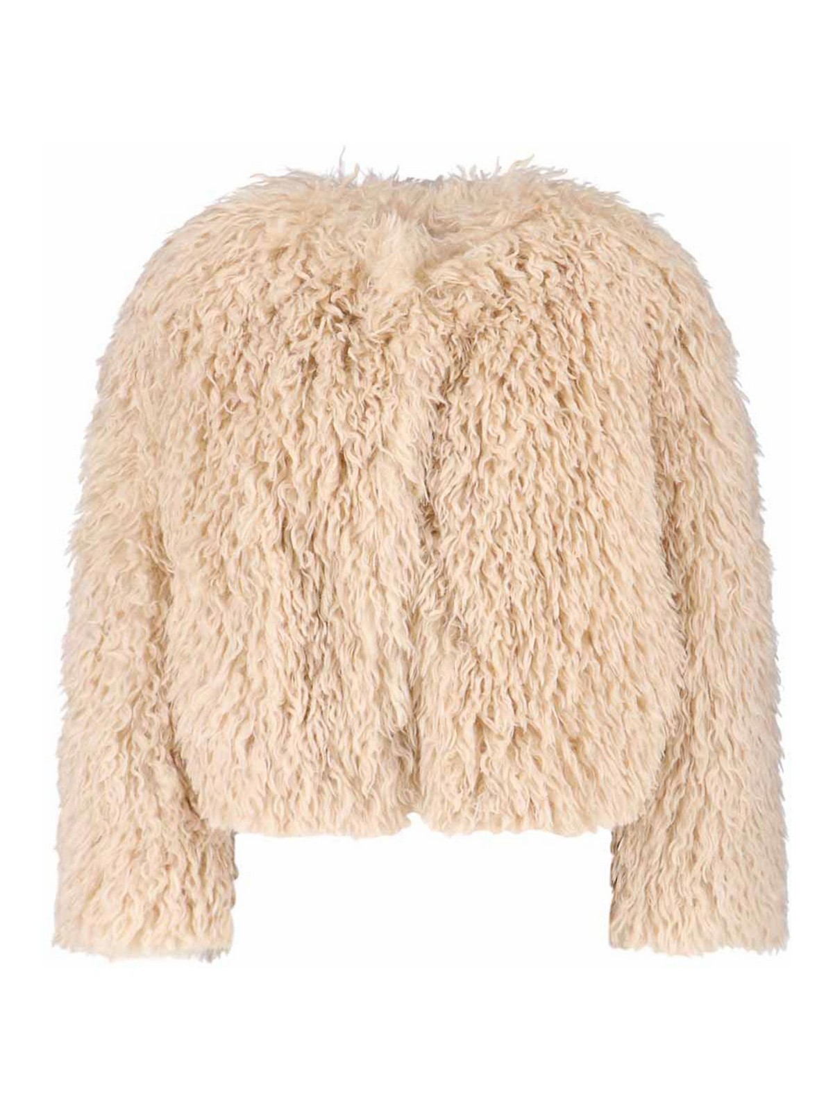 Tagliatore Giacca In Pelliccia Faux In Multi