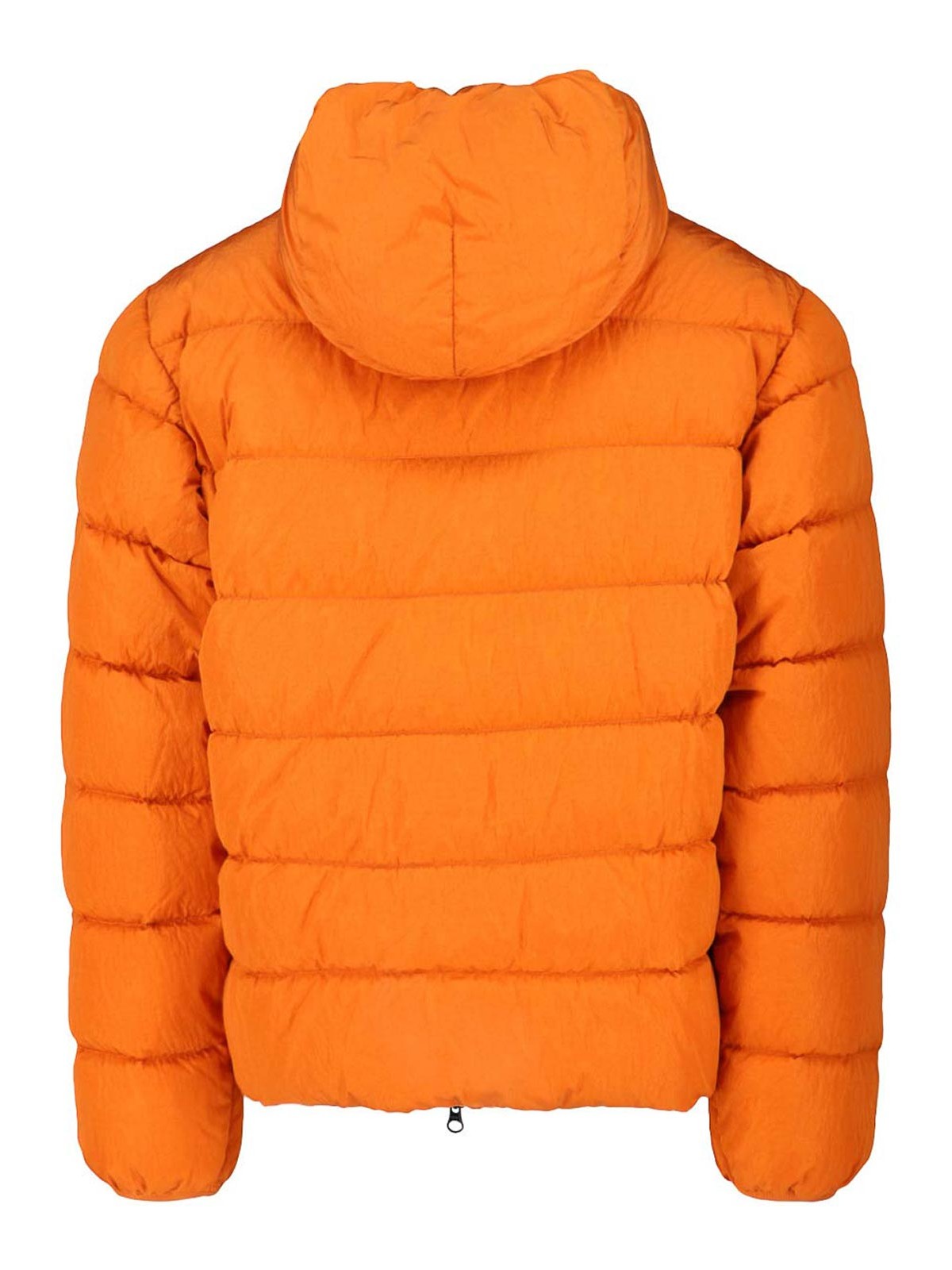 C.p. Company Padded Down Jacket In Orange