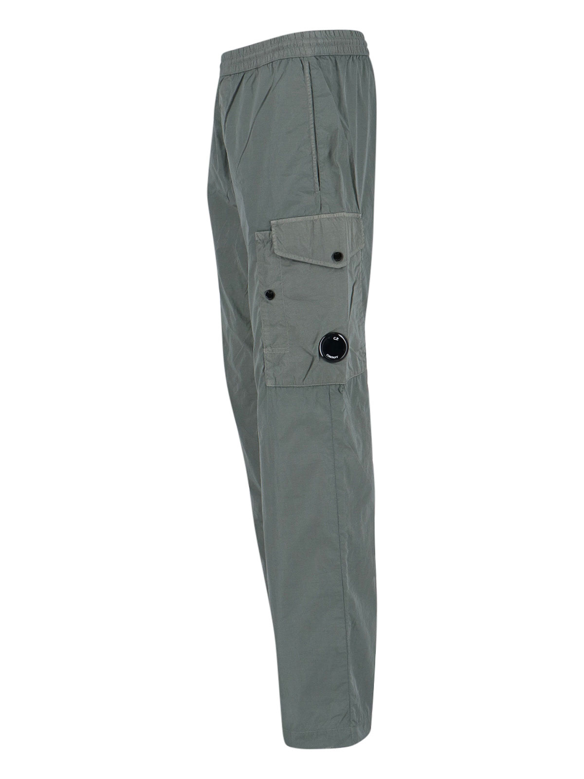 C.p. Company Straight Trousers In Gray