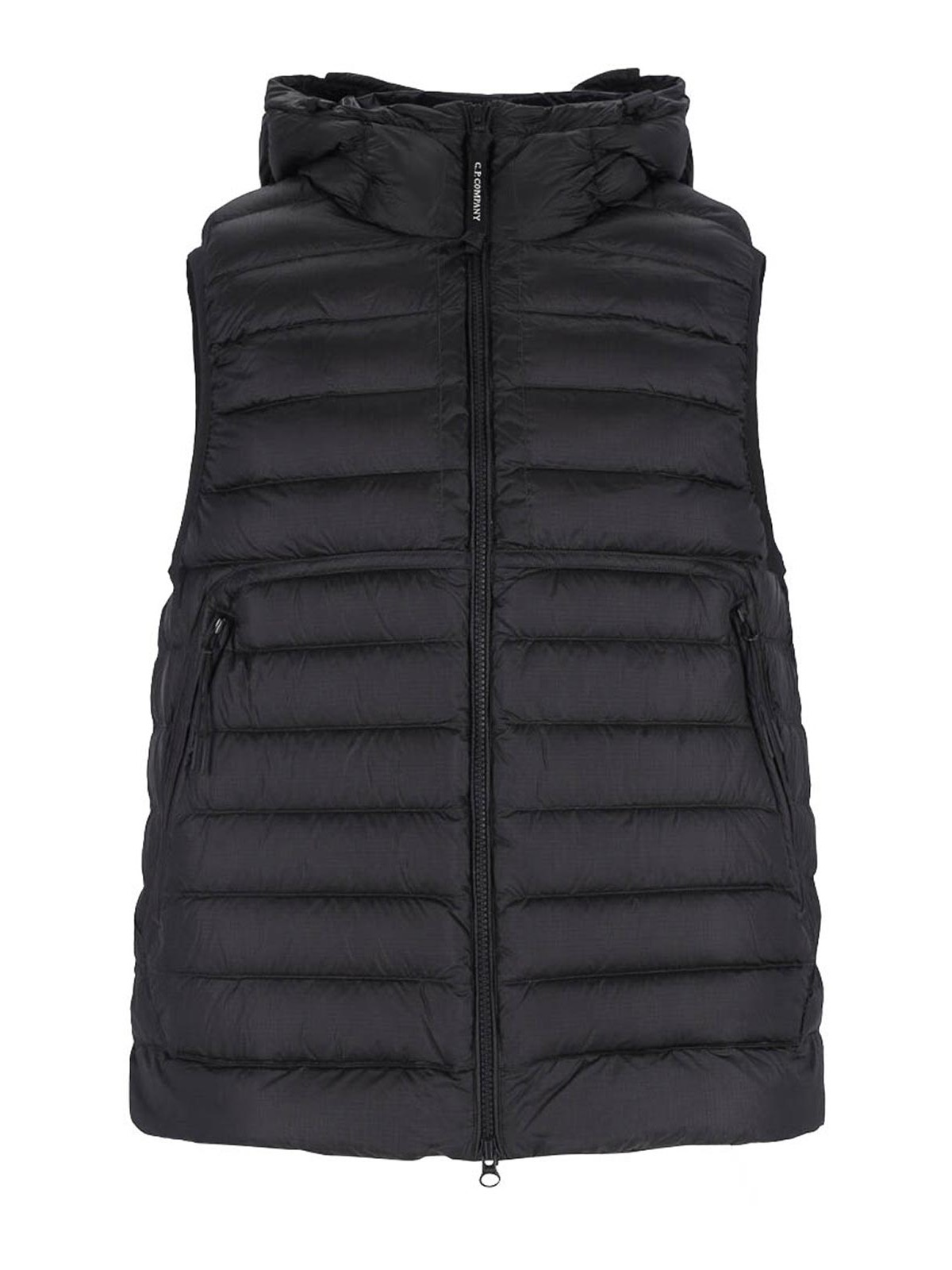 C.p. Company Gilet Imbottito In Black