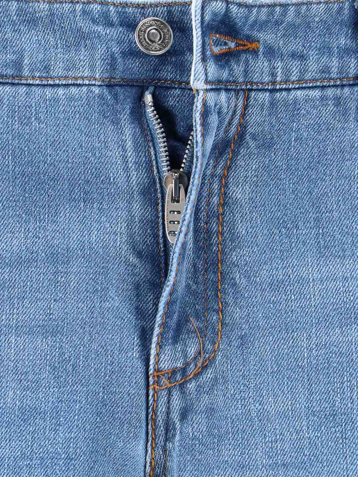 Ermanno Scervino Denim Trousers With Belt Loops In Multi