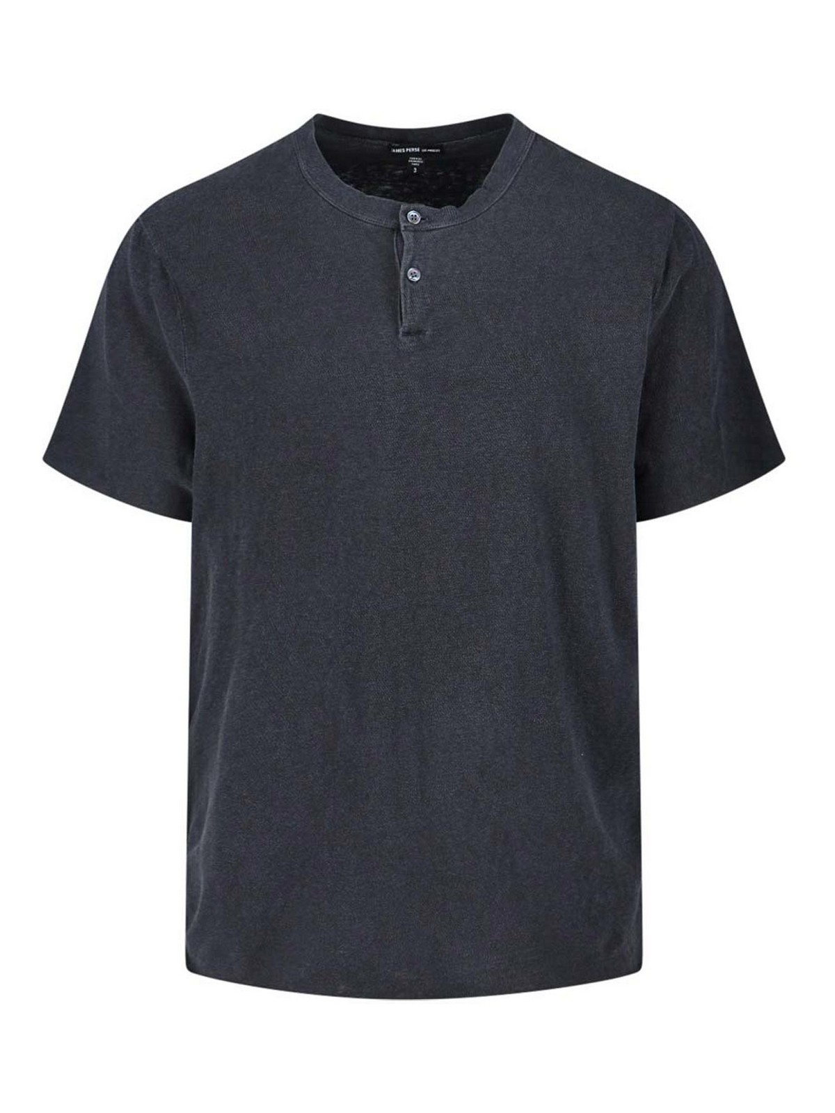 James Perse T-shirt Classica In Black