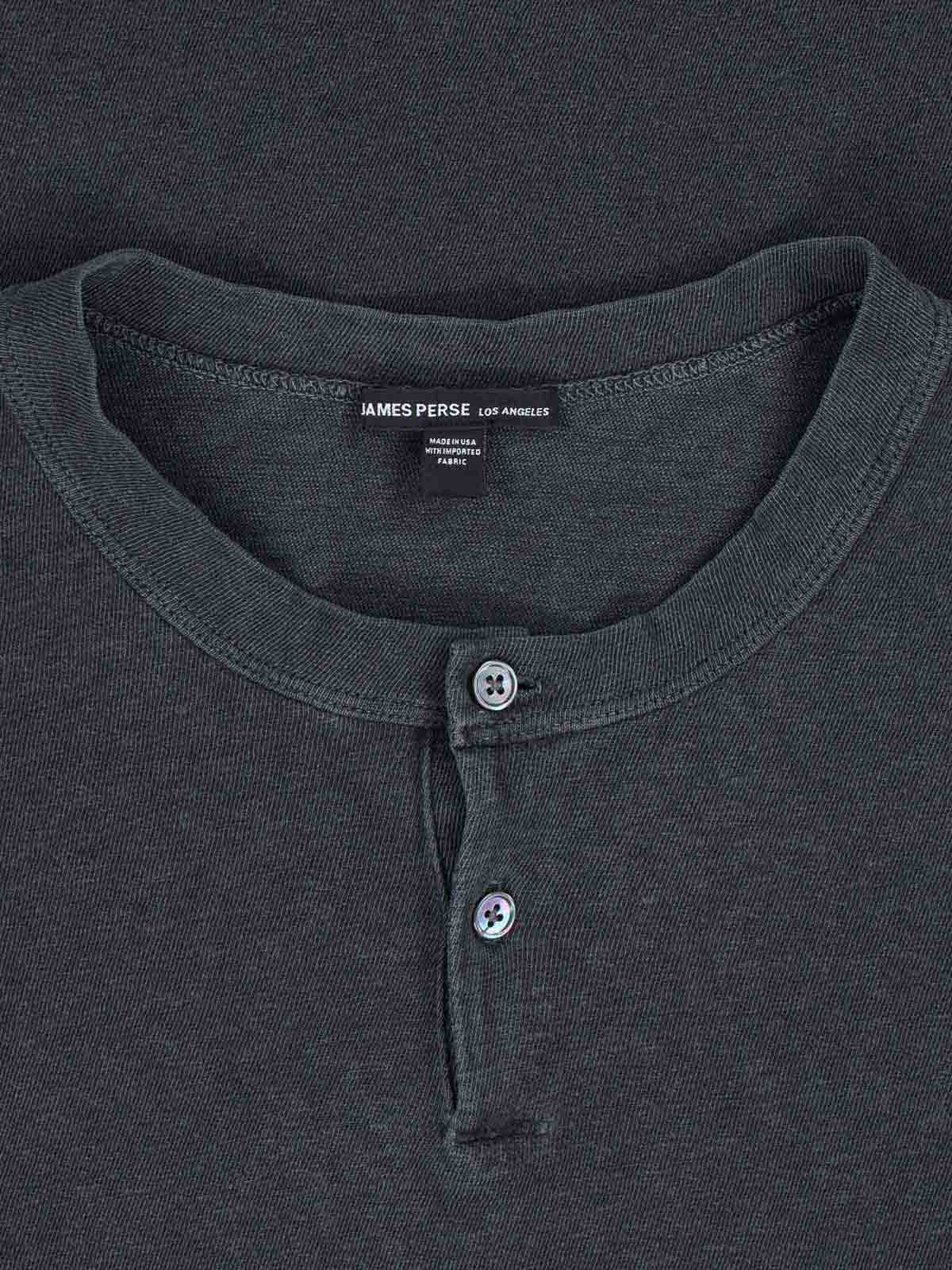 James Perse T-shirt Classica In Black