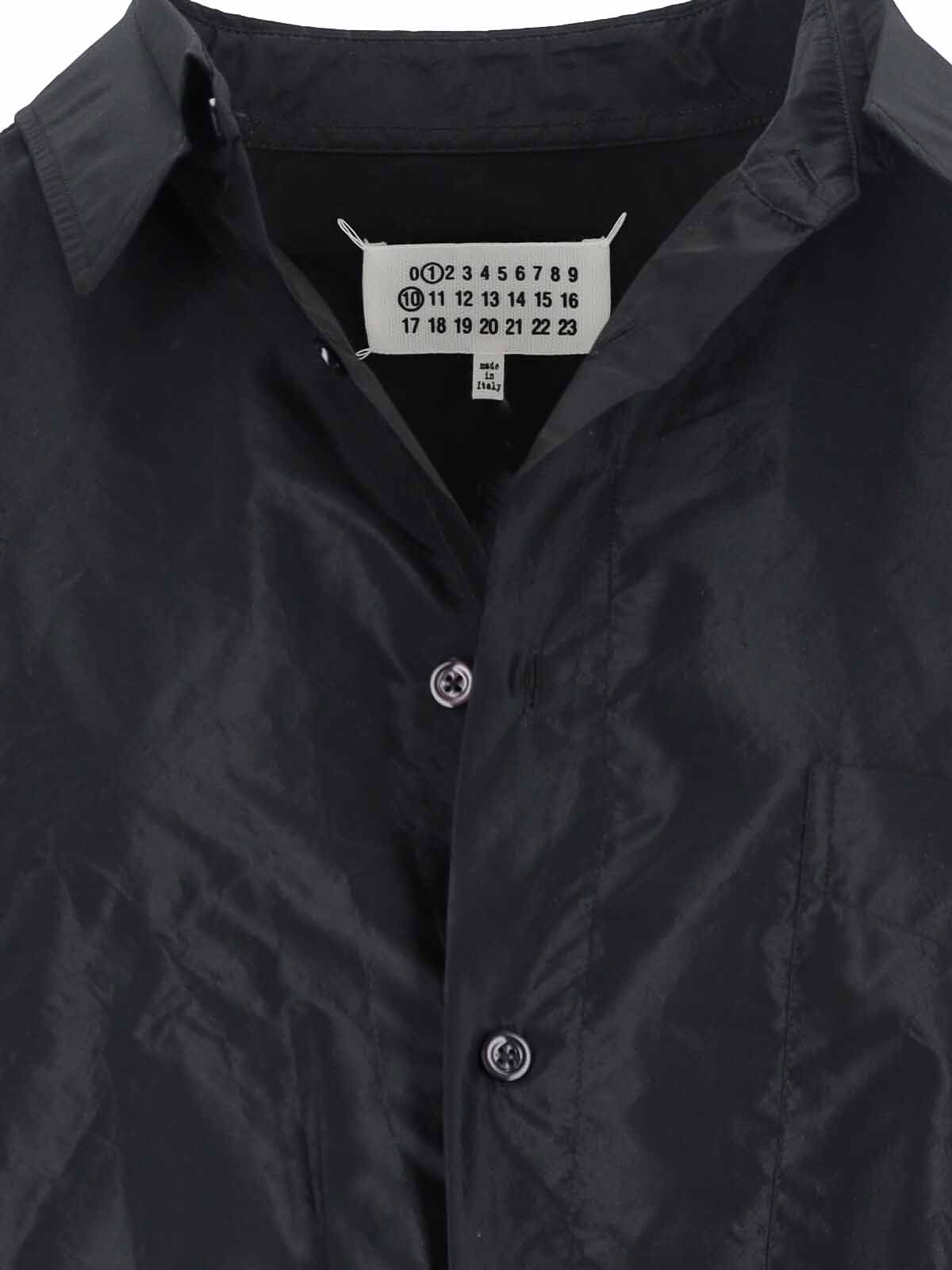 Maison Margiela シャツ - 黒 - ブラック|S51DT0025M35350900