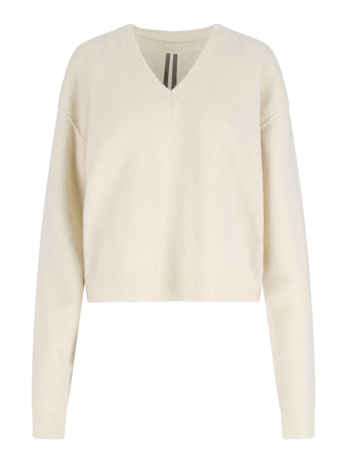 Rick Owens Alpaca And Wool Blend Sweater In Neutral