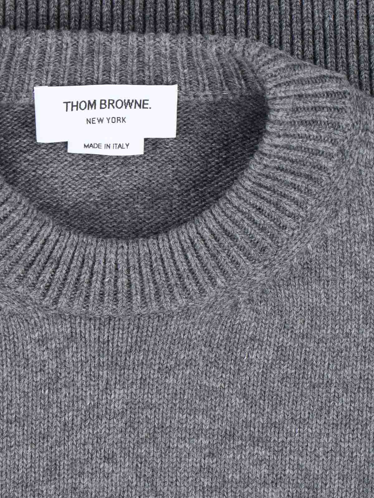 Thom Browne Sweater In Gray