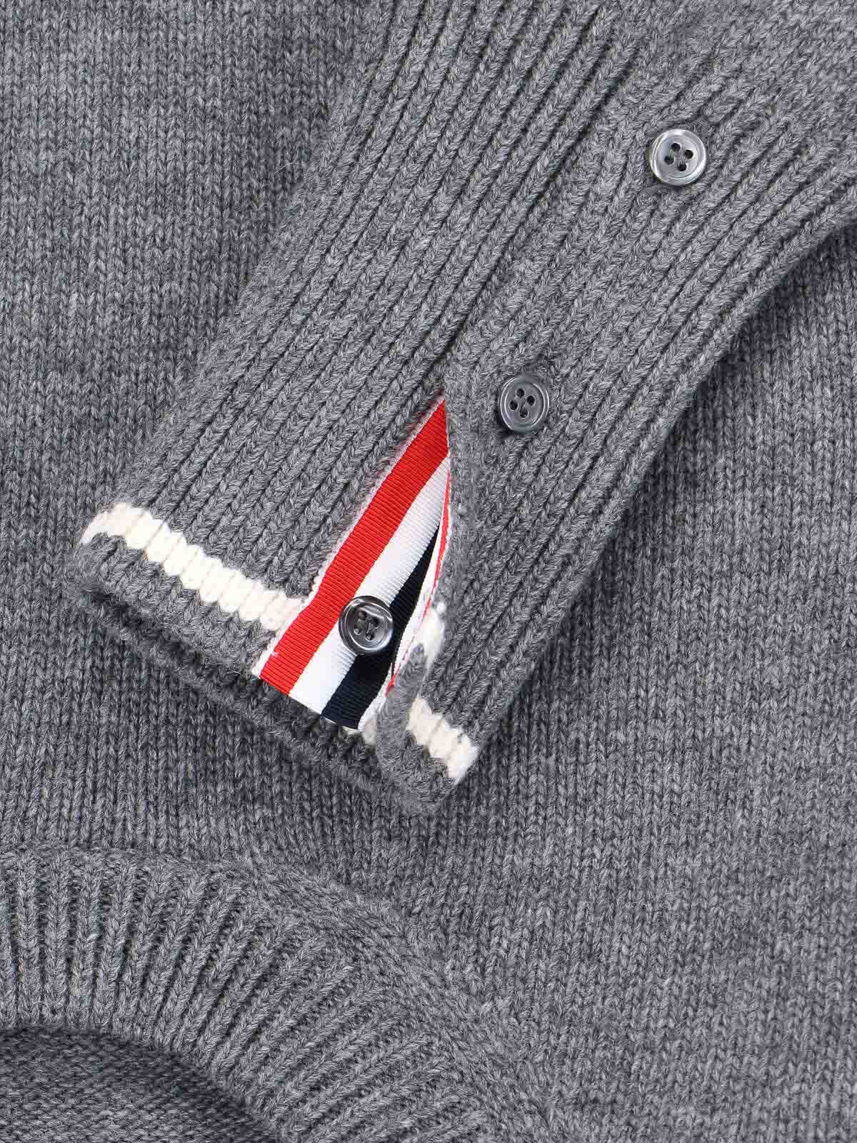 Thom Browne Sweater In Gray