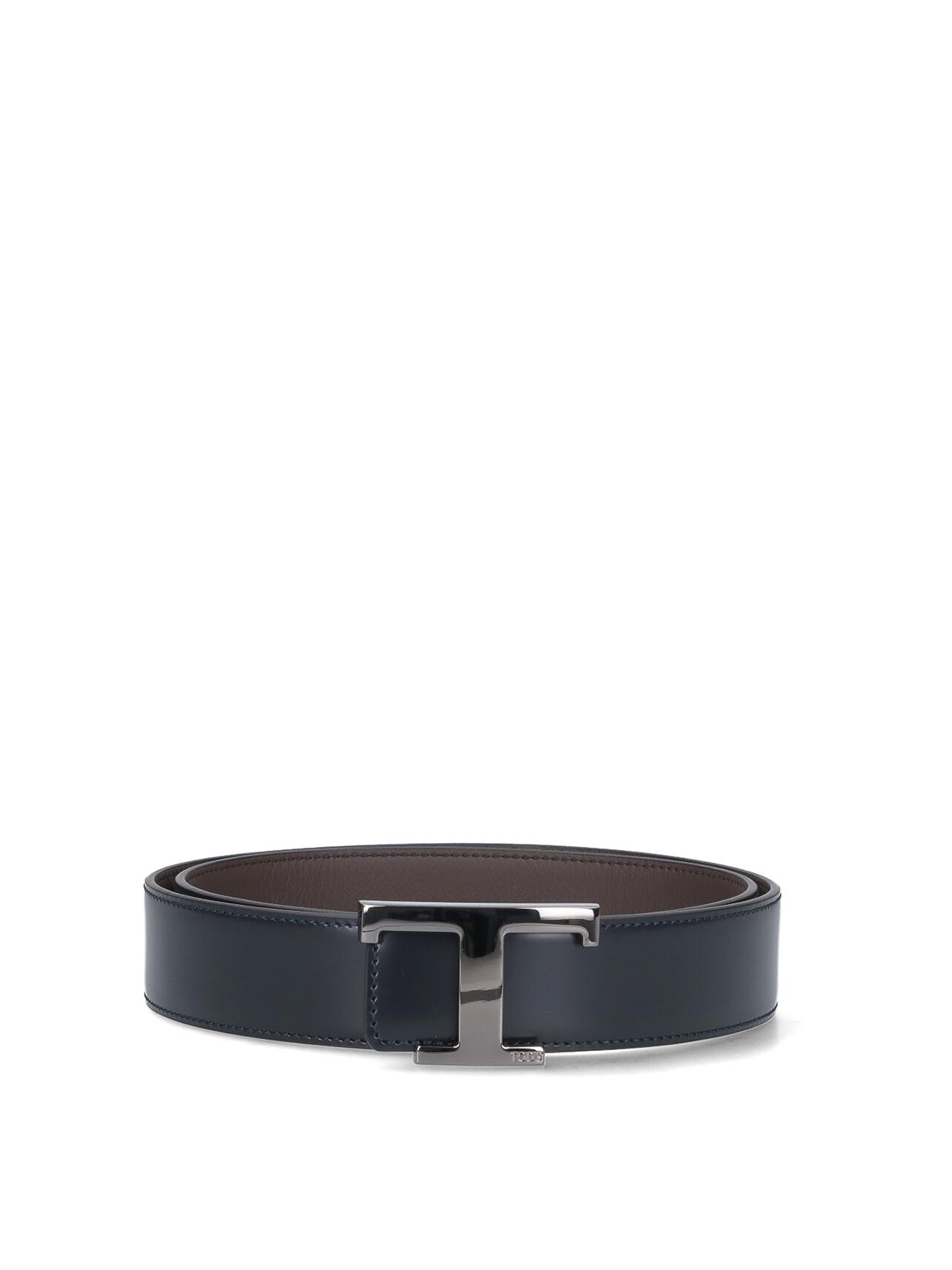 Tod's Reversible Belt In Blue