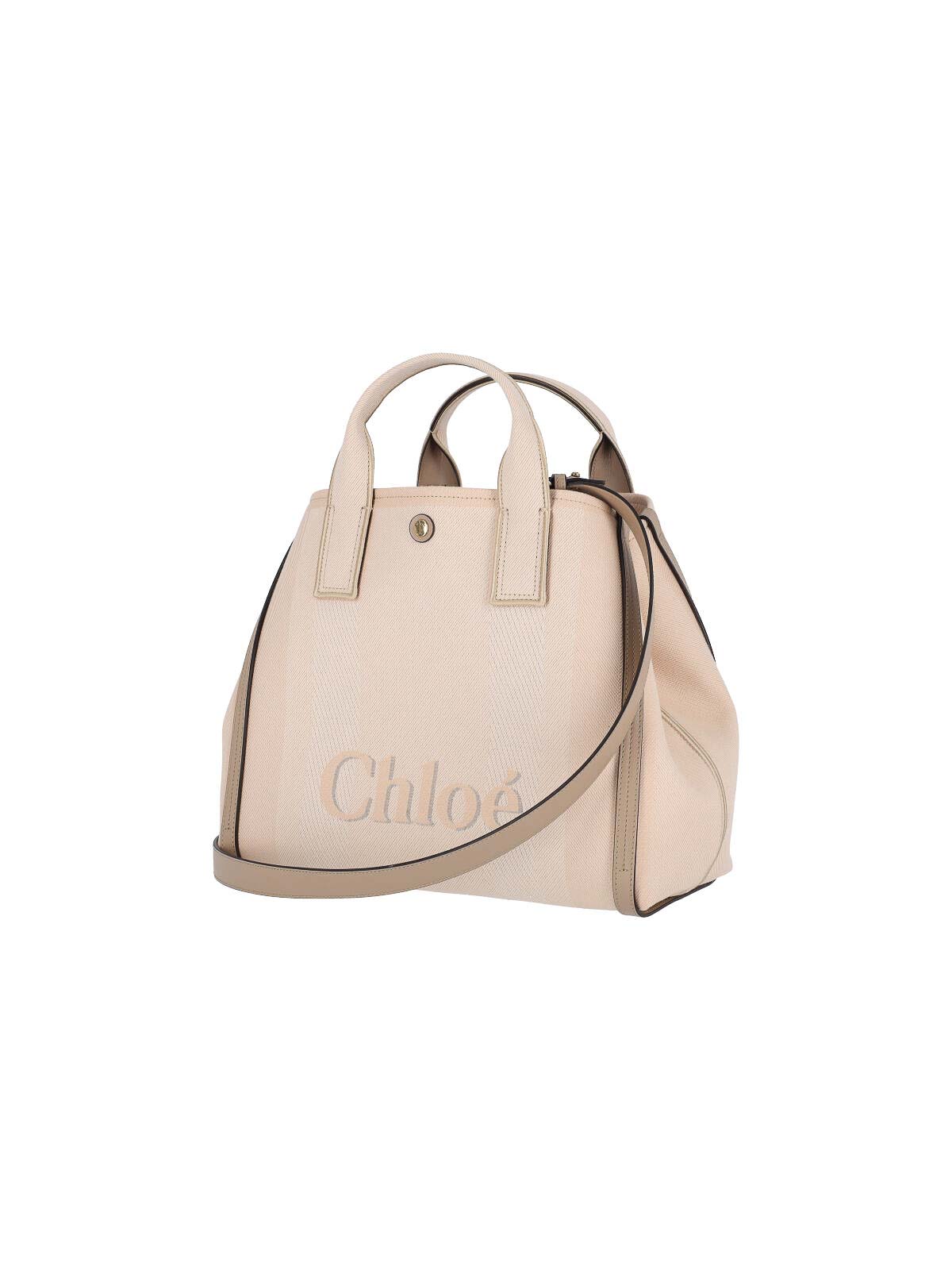 Chloé Tote Bag In White