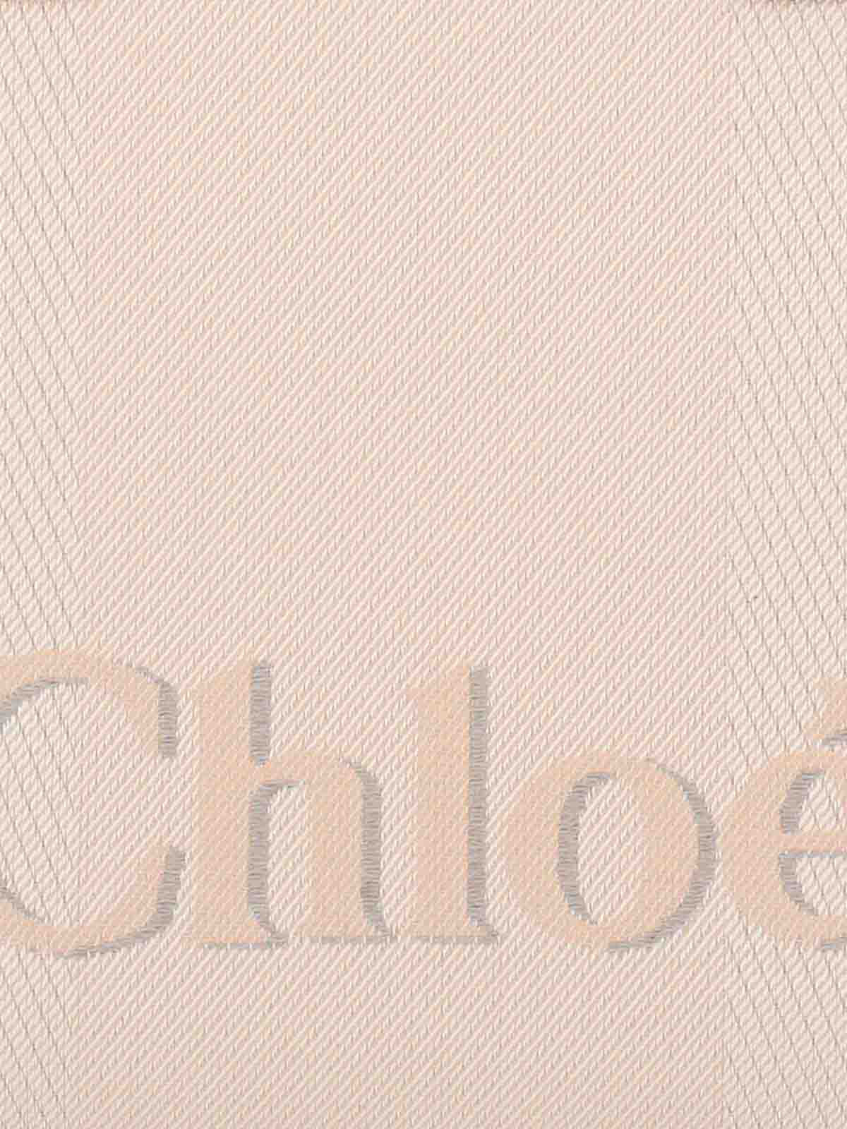 Chloé Tote Bag In White