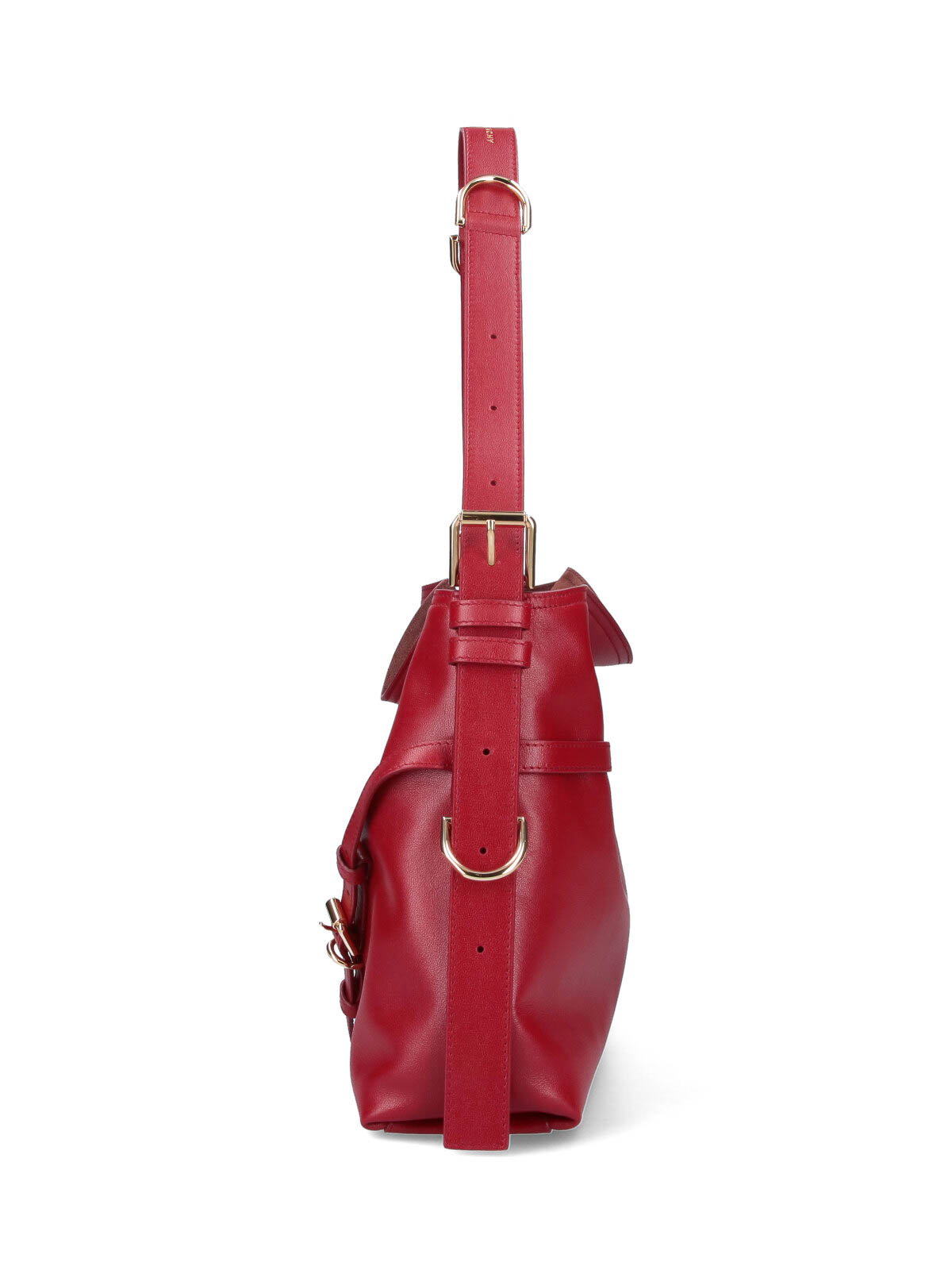 Givenchy Medium Voyou Calf Leather Shoulder Bag In Burgundy
