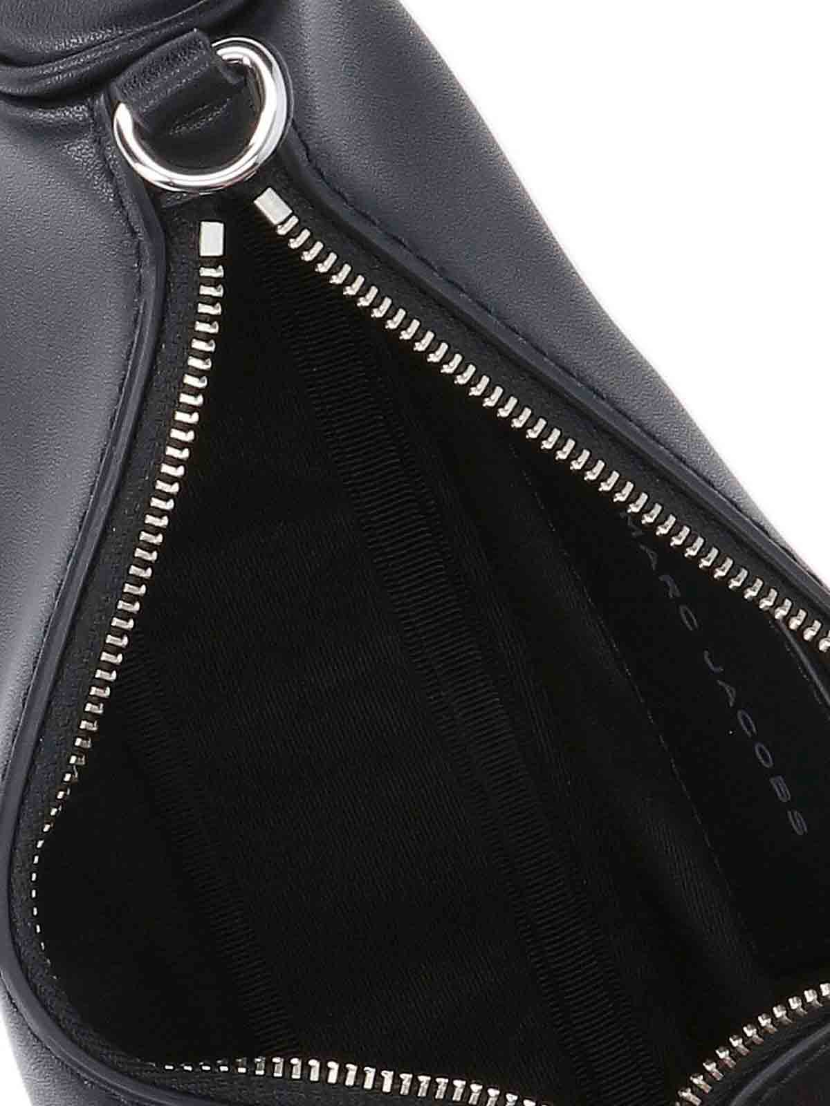Marc Jacobs Chain Strap Metal Hardware Shoulder Bag In Black
