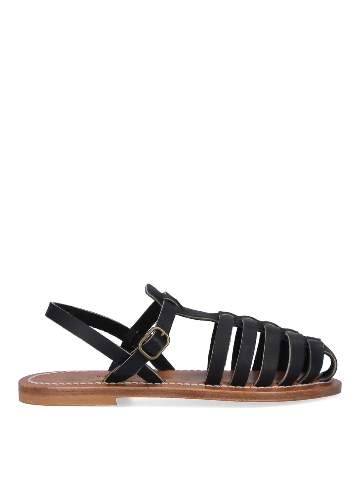Sandali Bassi Easy Street Chirp Donna - Platform Gladiatore Con Plantare Comfort Wave, Nero, 40.5 EU