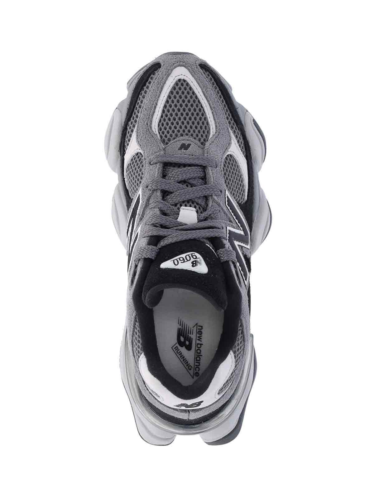New Balance Low Top Sneakers With Mesh Upper And Rubber Sole In Black