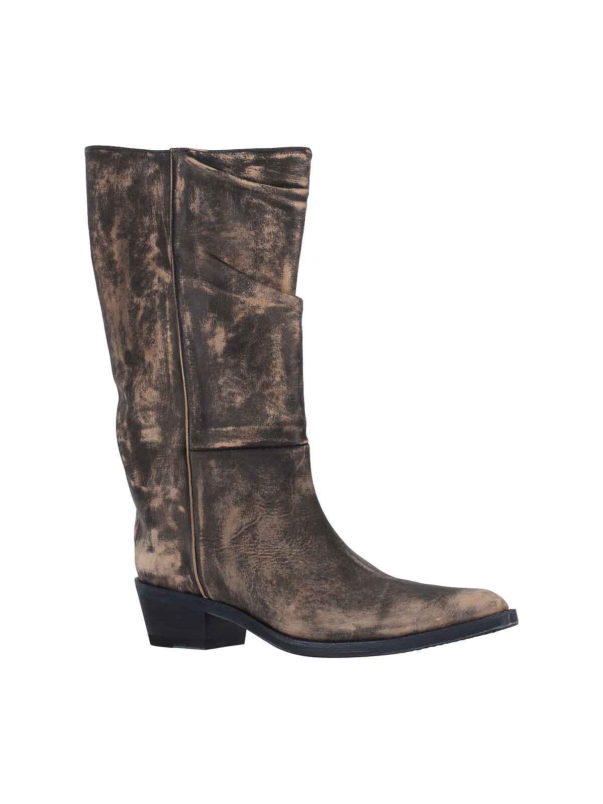 Khaite Clive Boots In Brown