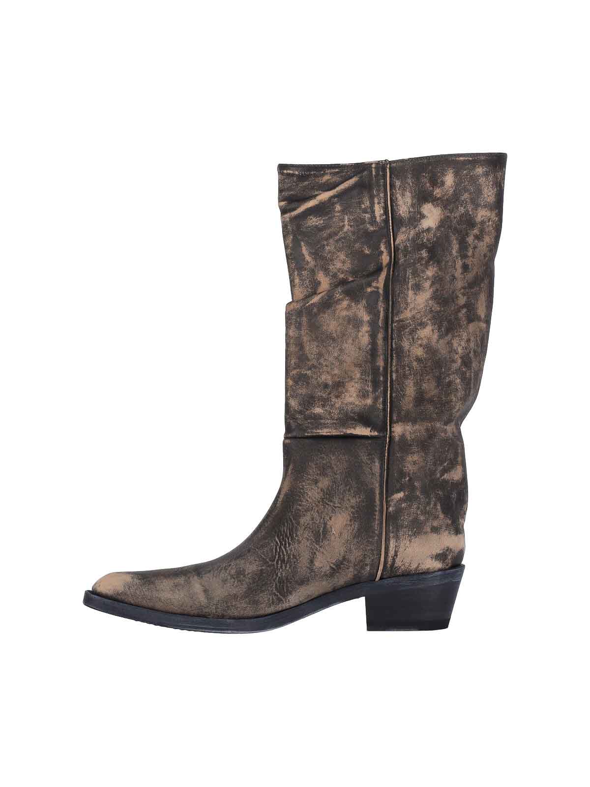 Khaite Clive Boots In Brown