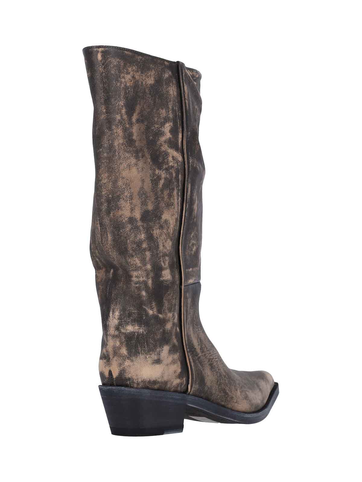 Khaite Clive Boots In Brown