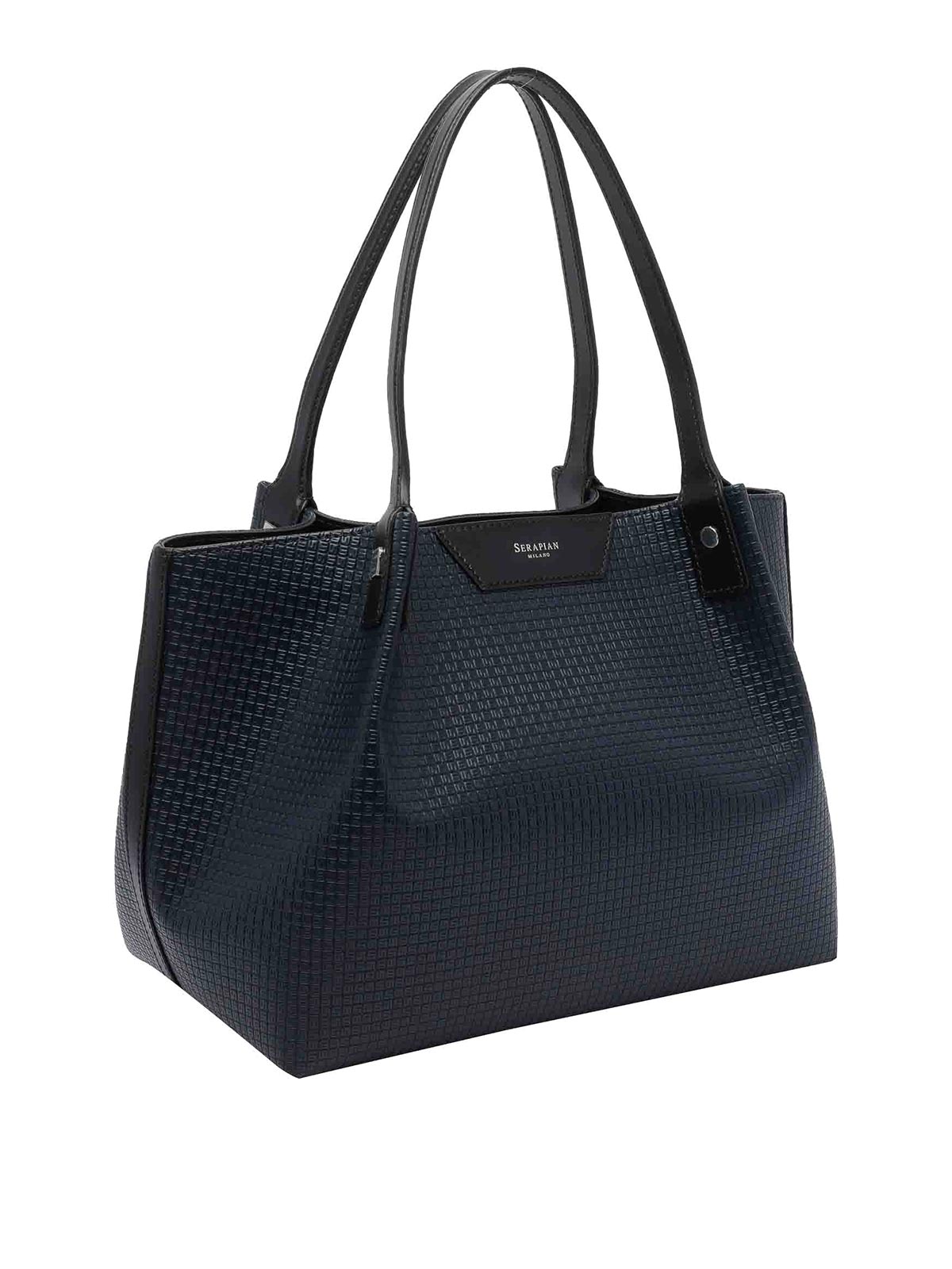 Serapian Small Secret Shoulder Bag In Blue