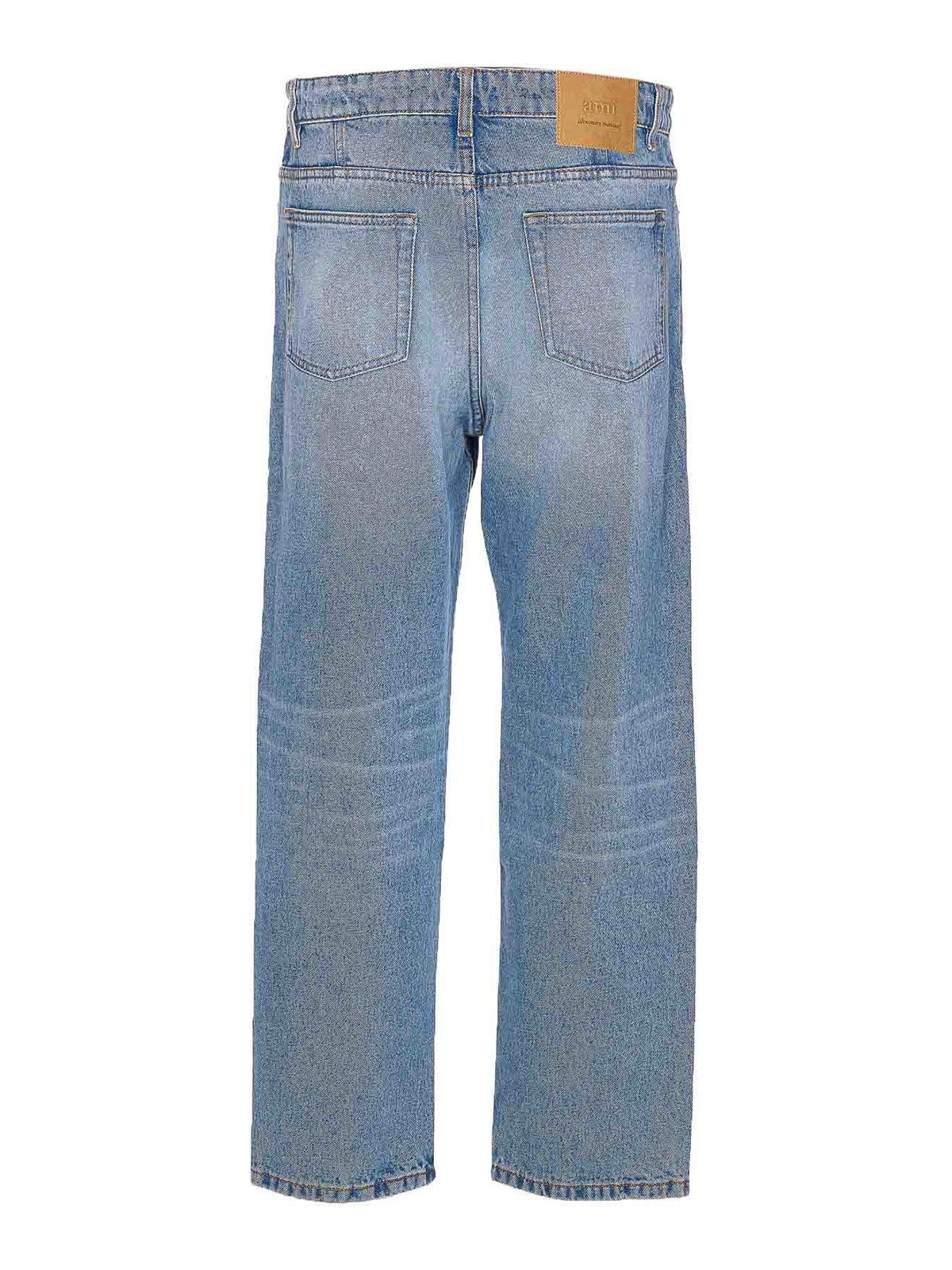 Ami Alexandre Mattiussi Ami - Alexandre Mattiussi Denim Jeans In Blue