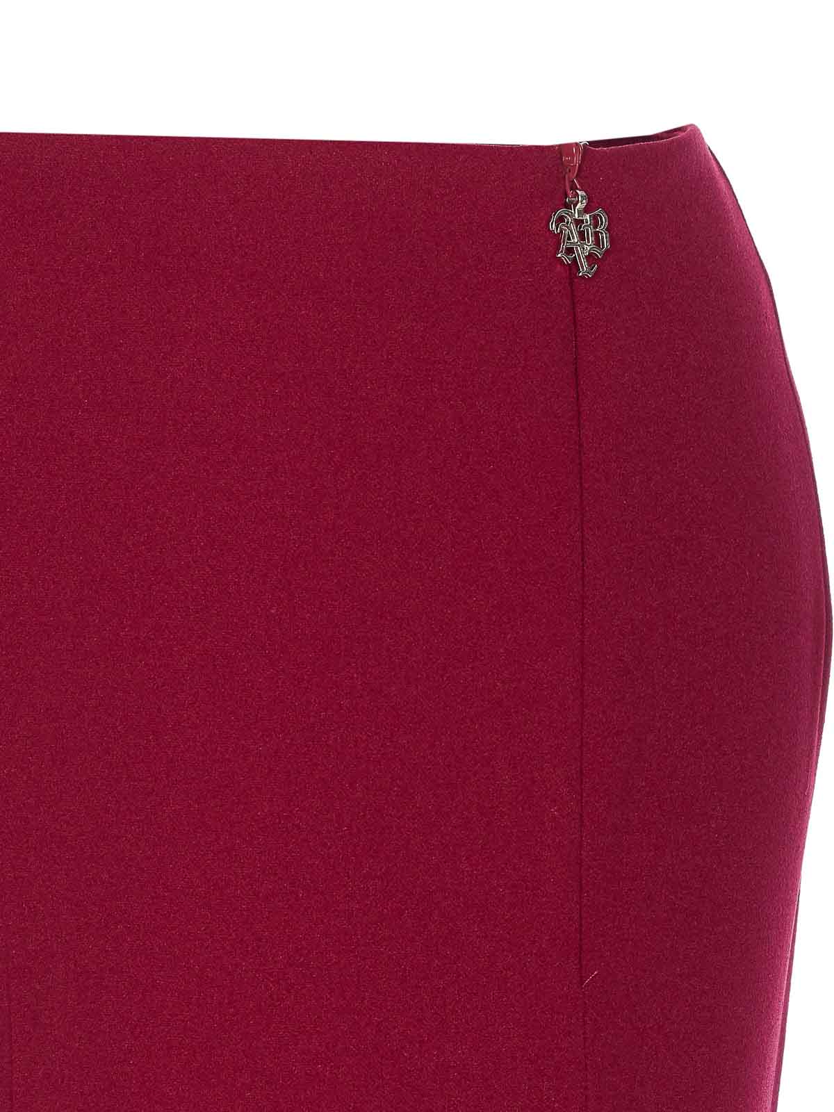 Aniye By Bordeaux Flared Sienna Pants In Burgundy