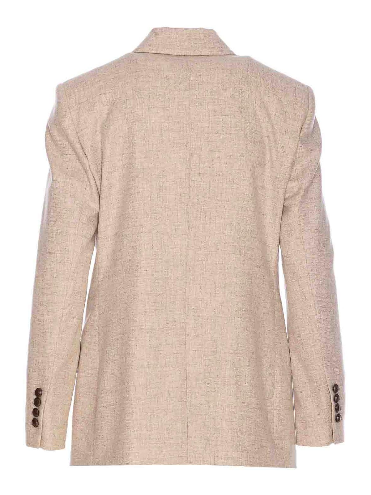 Brunello Cucinelli Double Breasted Jacket In Pink
