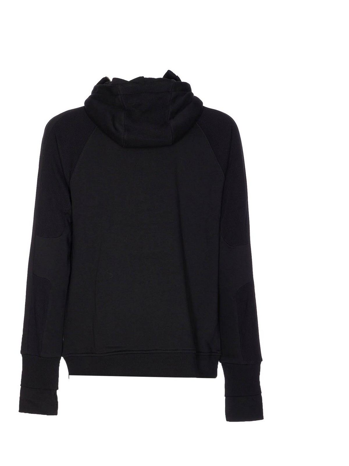 Thom Krom Black Jacket With Zip Closure In Black