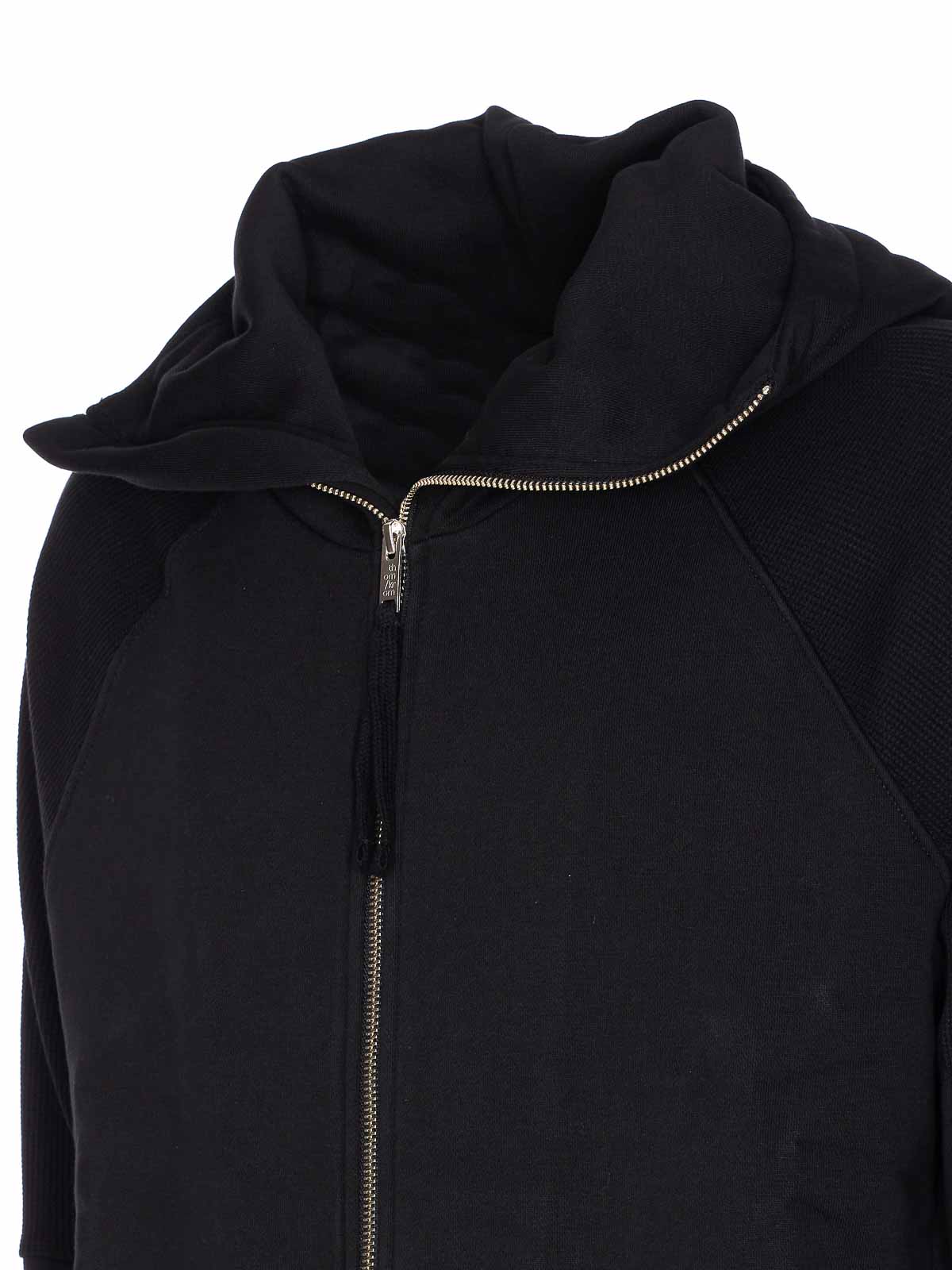 Thom Krom Black Jacket With Zip Closure In Black