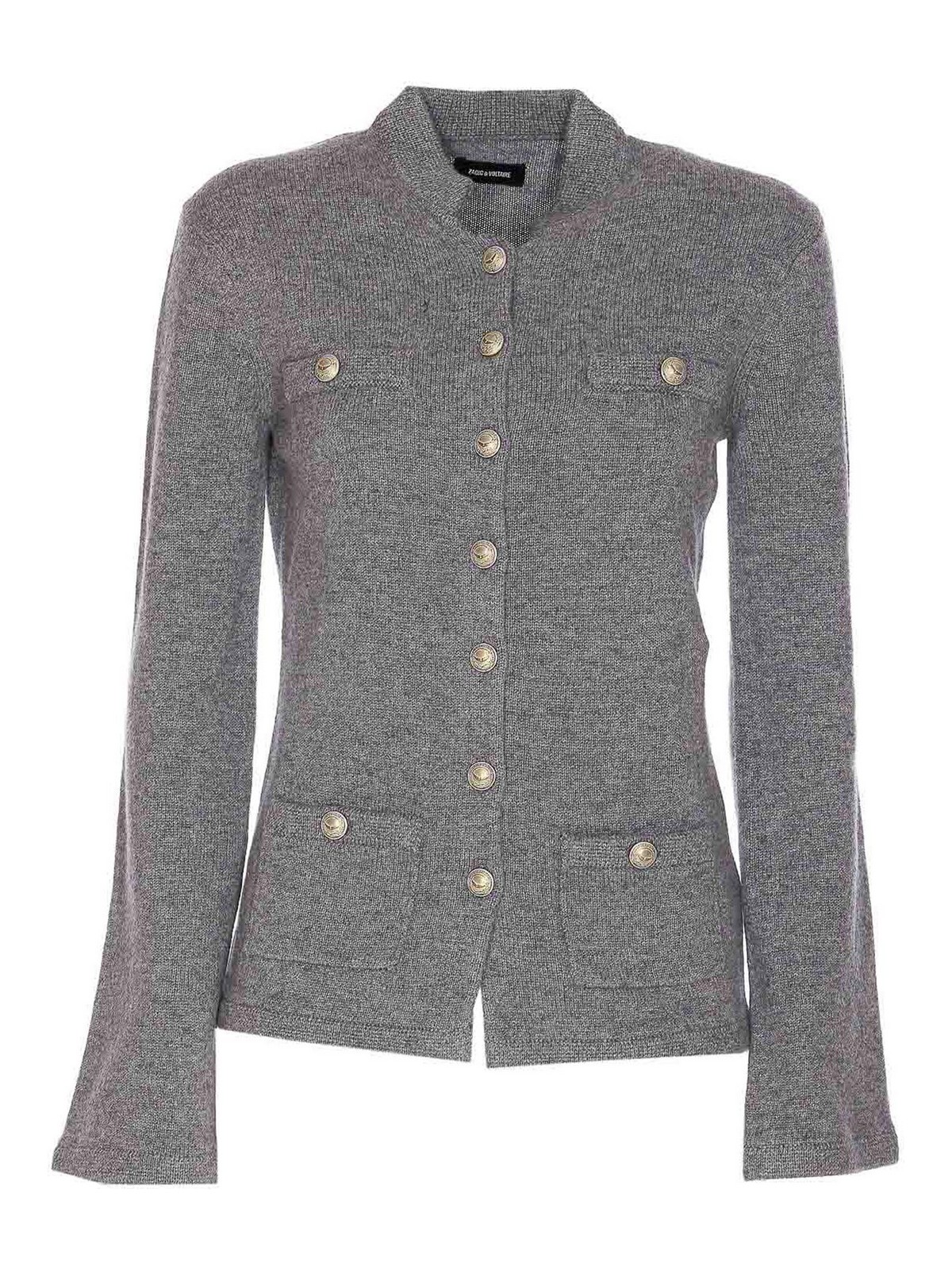 Zadig & Voltaire Zadig&voltaire Sweaters In Gray