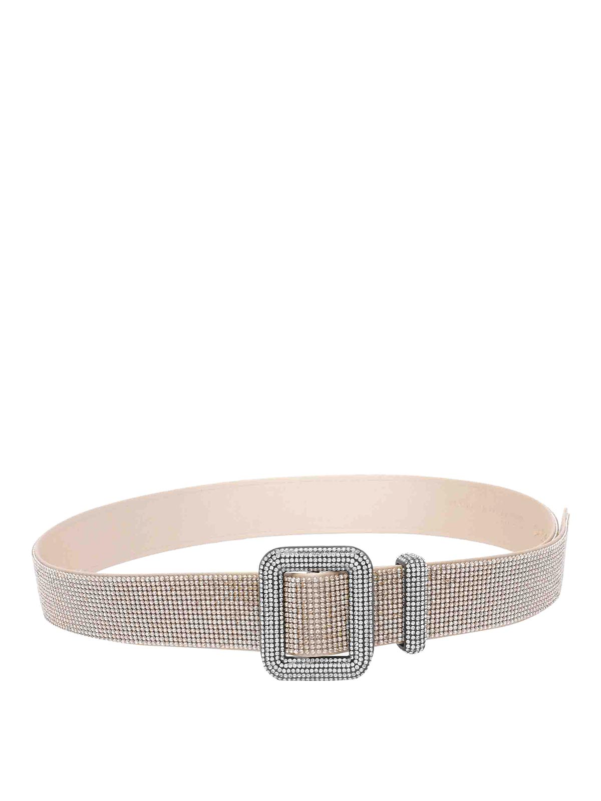 Benedetta Bruzziches Gold Venus La Petite Belt In Pink