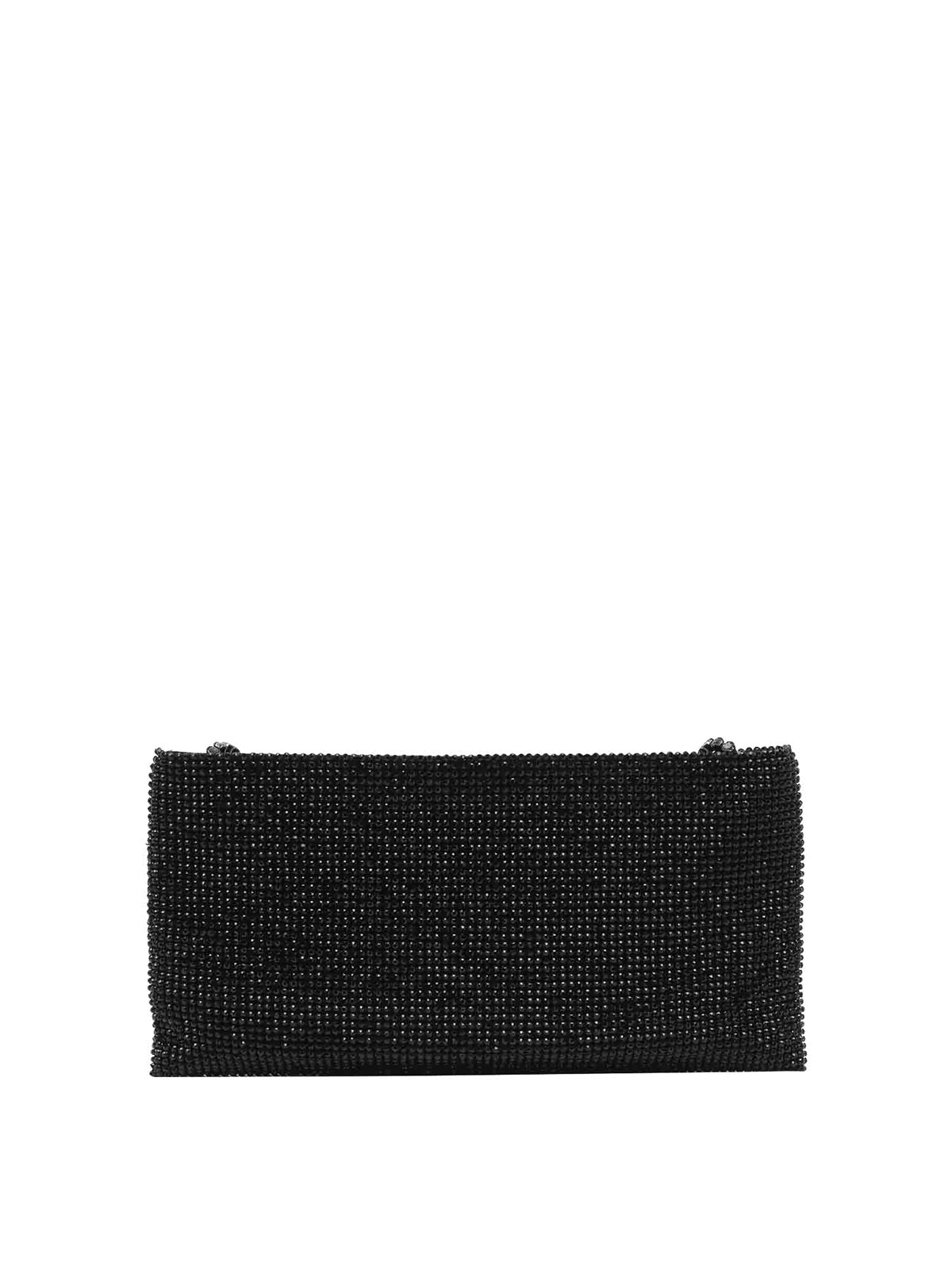 Benedetta Bruzziches Your Best Friend La Petite Pochette Bag In Black
