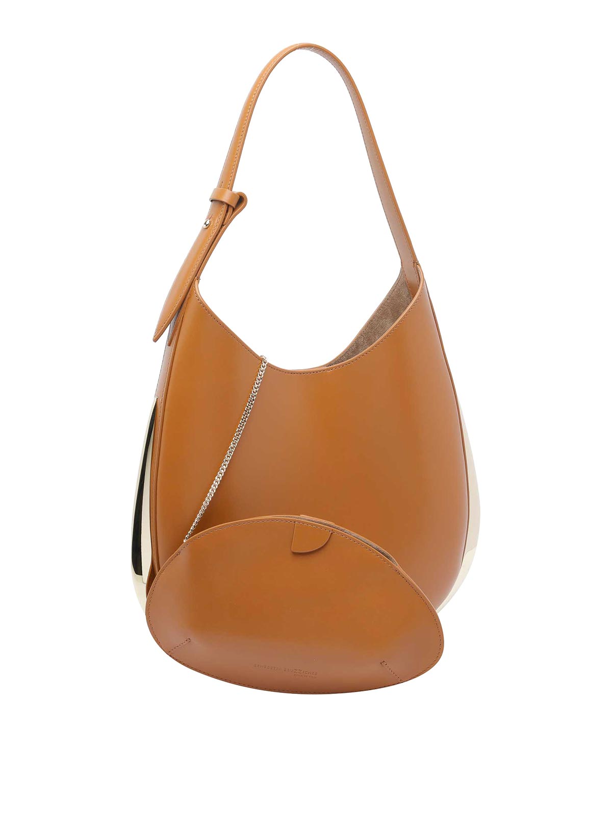 Benedetta Bruzziches Kenya Amalia Hobo Bag In Brown