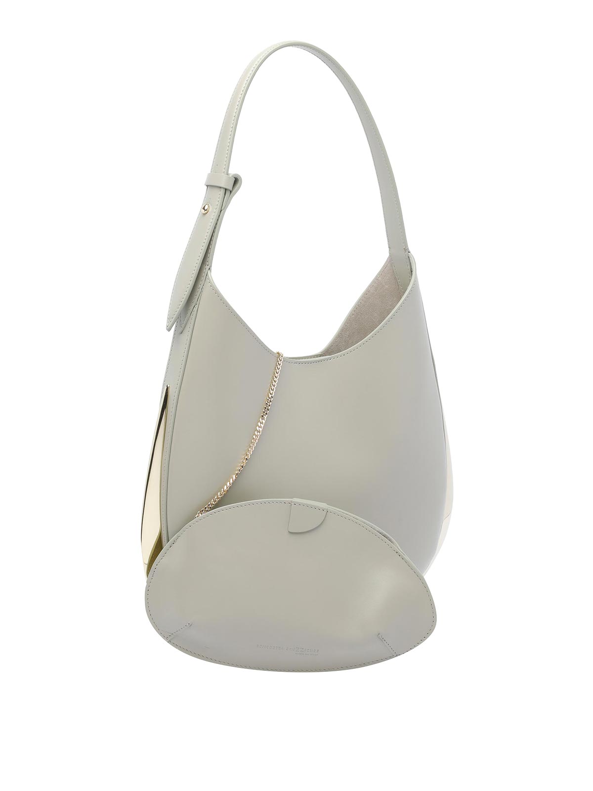 Benedetta Bruzziches Green Amalia Hobo Bag In Green