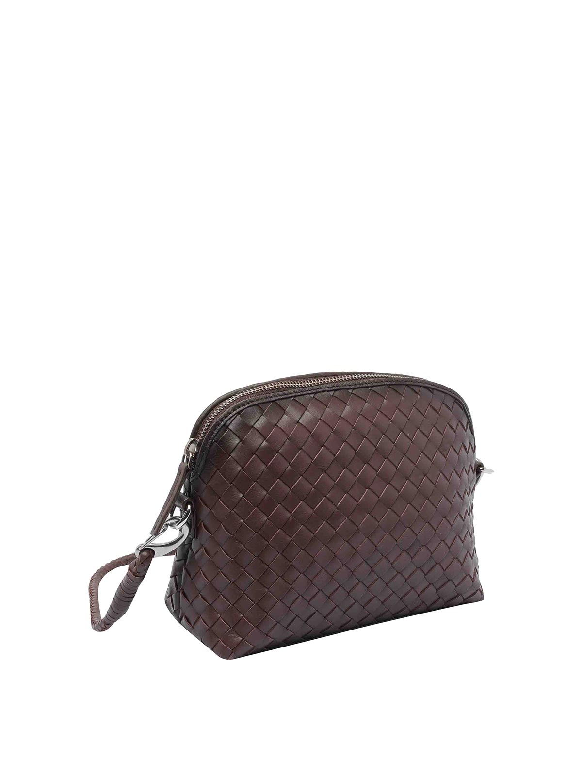 Dragon Diffusion Dark Brown Chunky Fellini Pochette In Brown