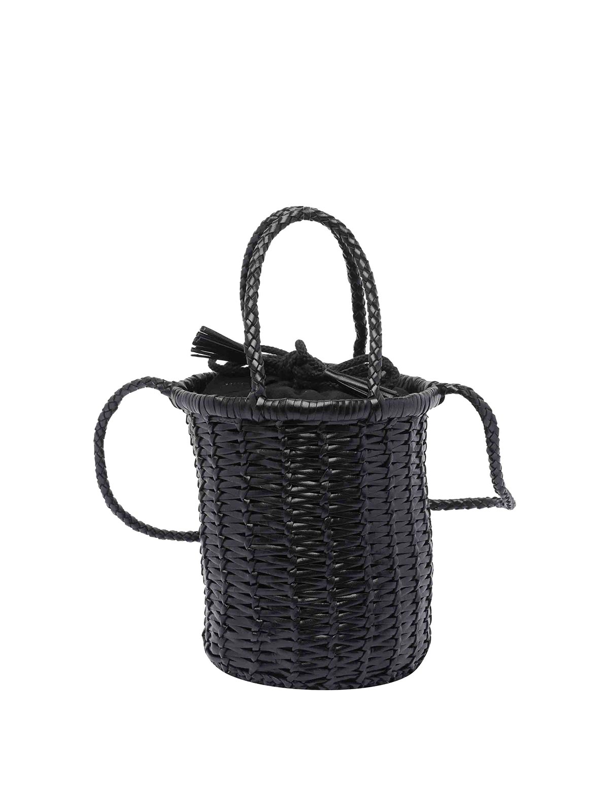 Dragon Diffusion Mini Lina Bucket Bag In Black