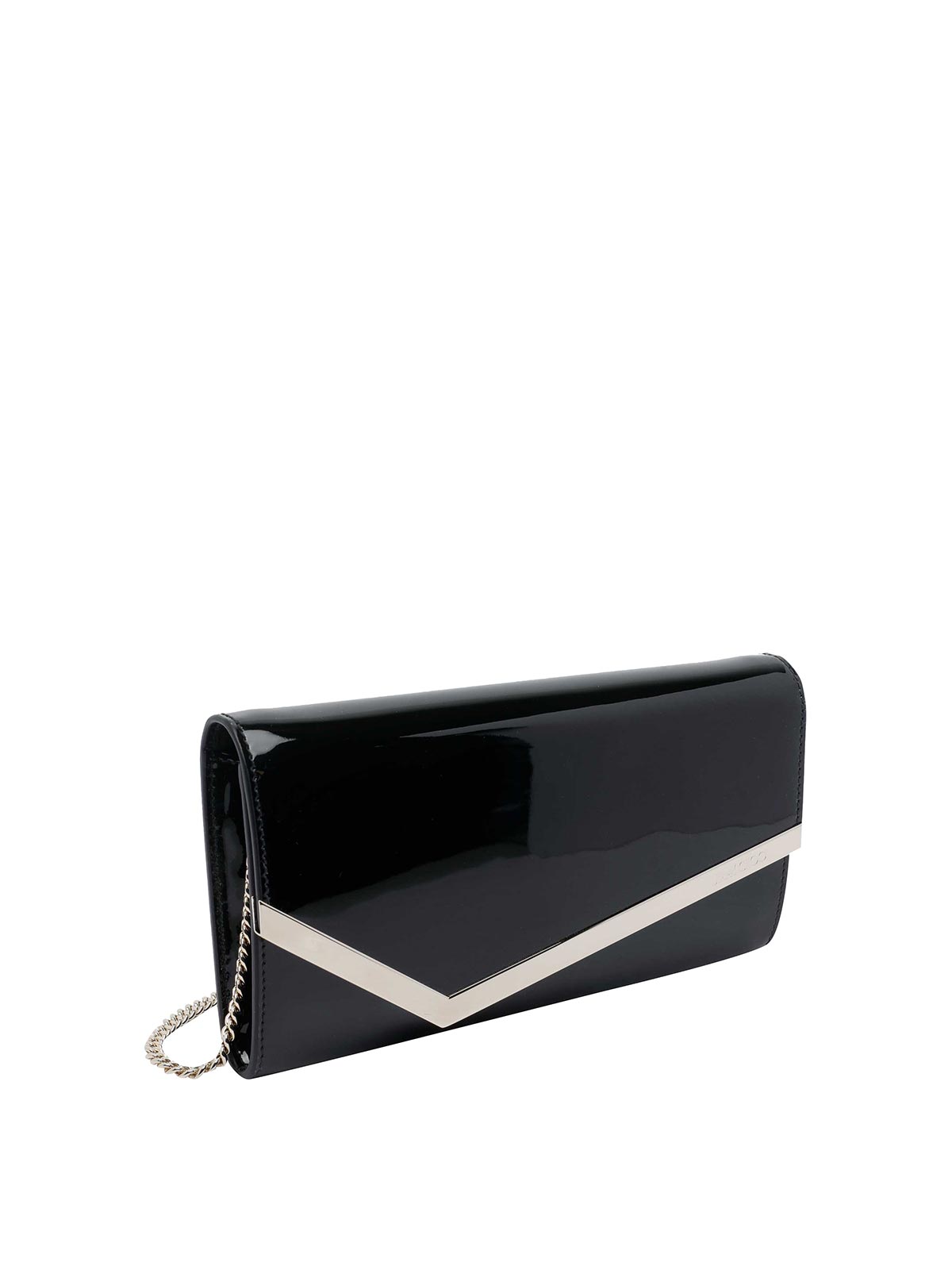 Jimmy Choo Emmie Clutches In Black
