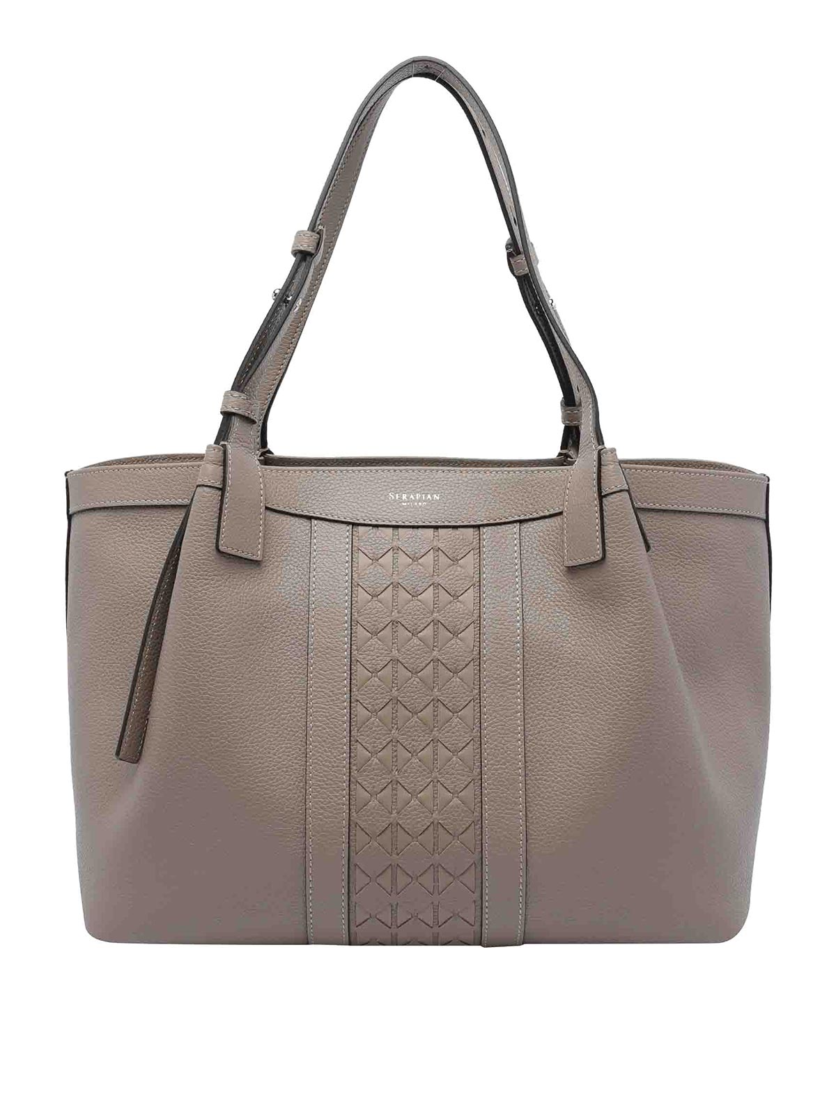 Serapian Small Secret Shoulder Bag In Sand