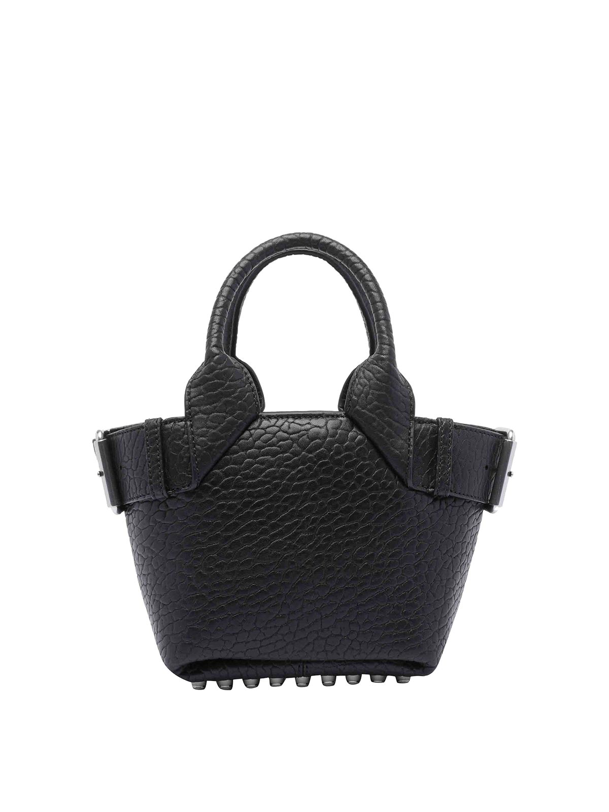 Alexander Wang Small Leather Rhett Tote In Black