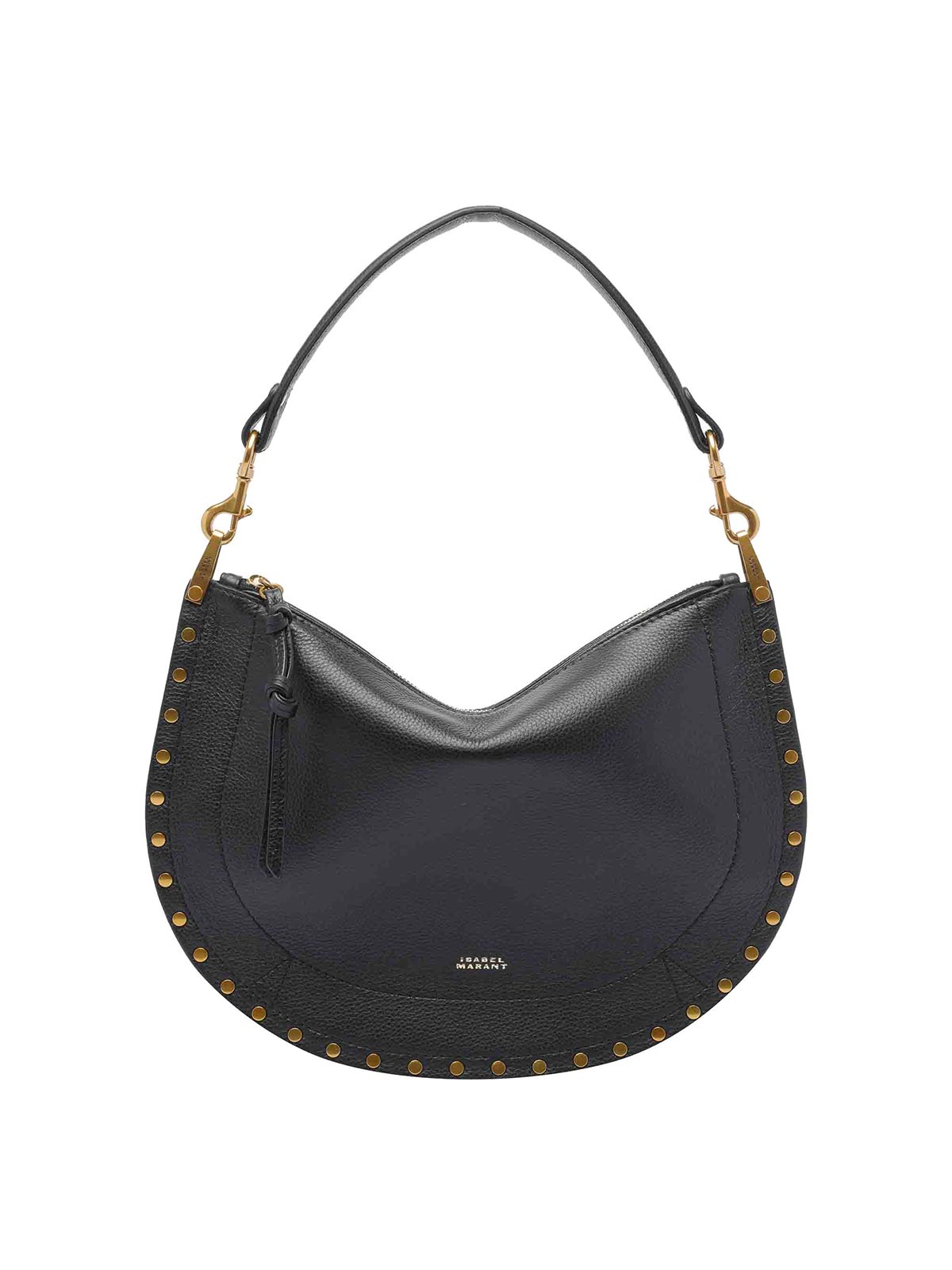 Isabel Marant Oskan Shoulder Bag In Black
