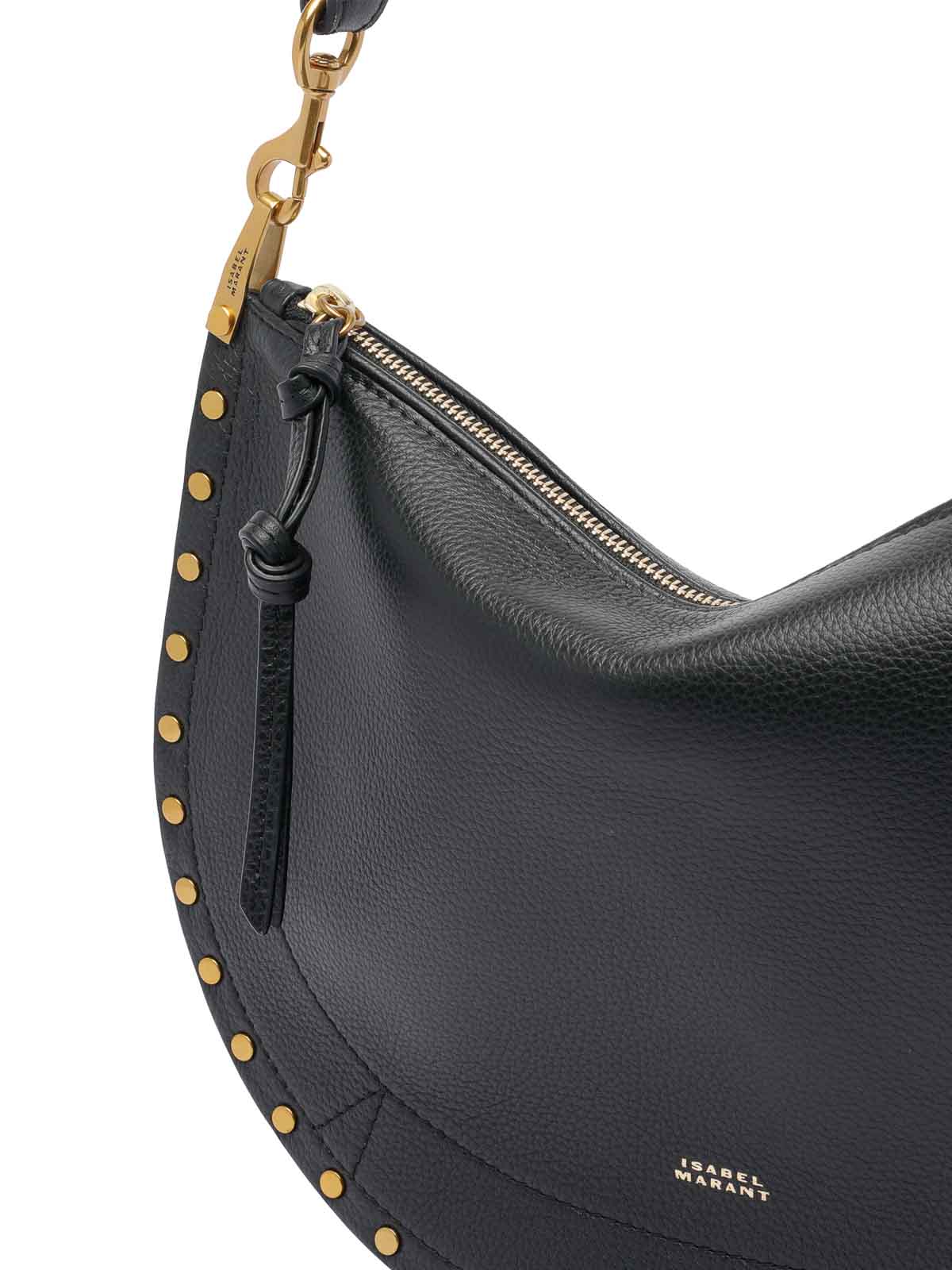 Isabel Marant Oskan Shoulder Bag In Black