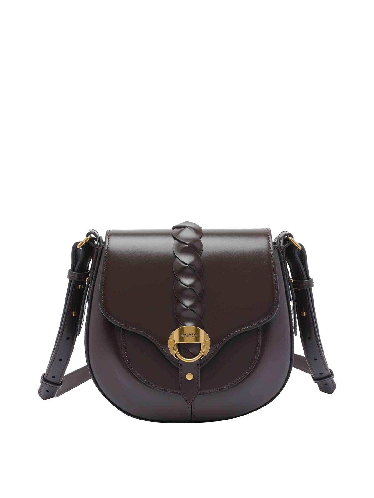 Isabel Marant Chocolate Small Altay Crossbody Bag In Brown