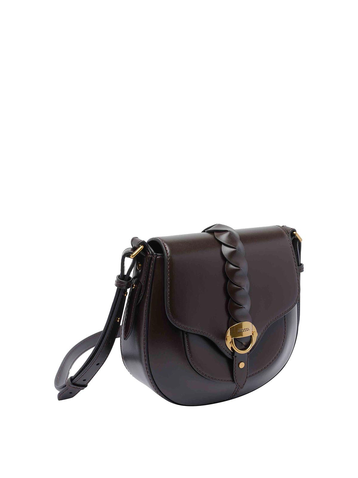 Isabel Marant Chocolate Small Altay Crossbody Bag In Brown